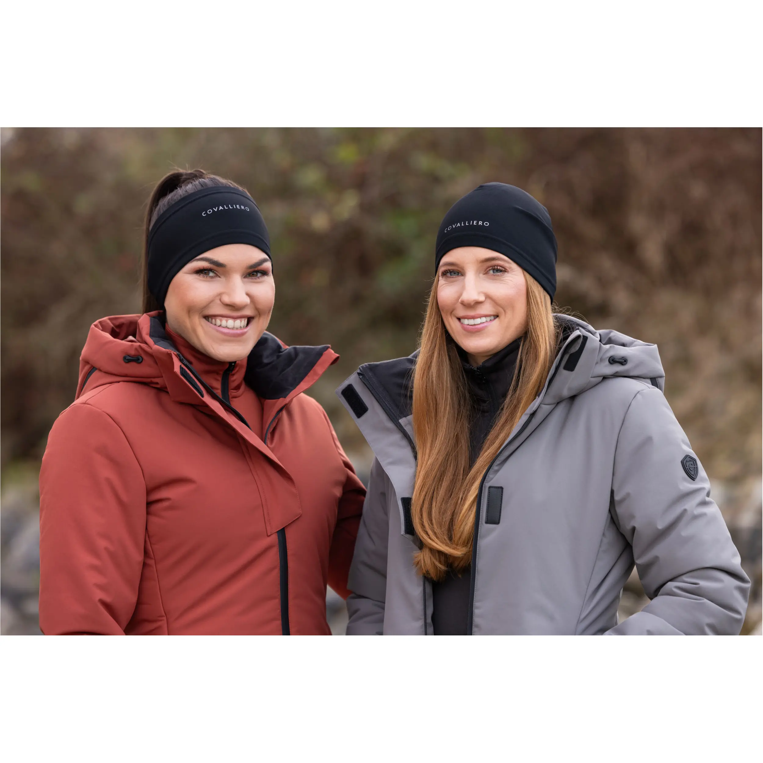 Damen Stirnband dünn H/W 2025 black