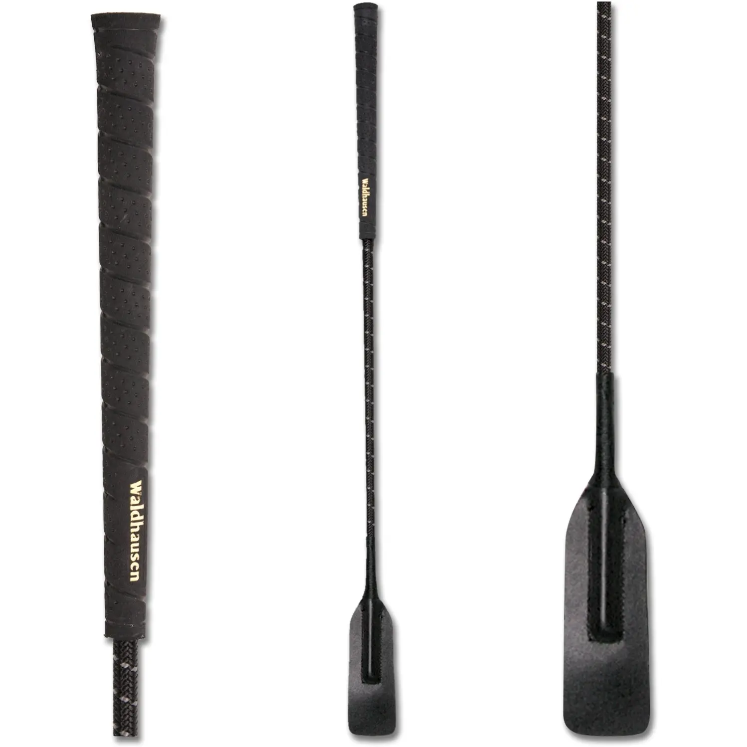 Springgerte schwarz/silber