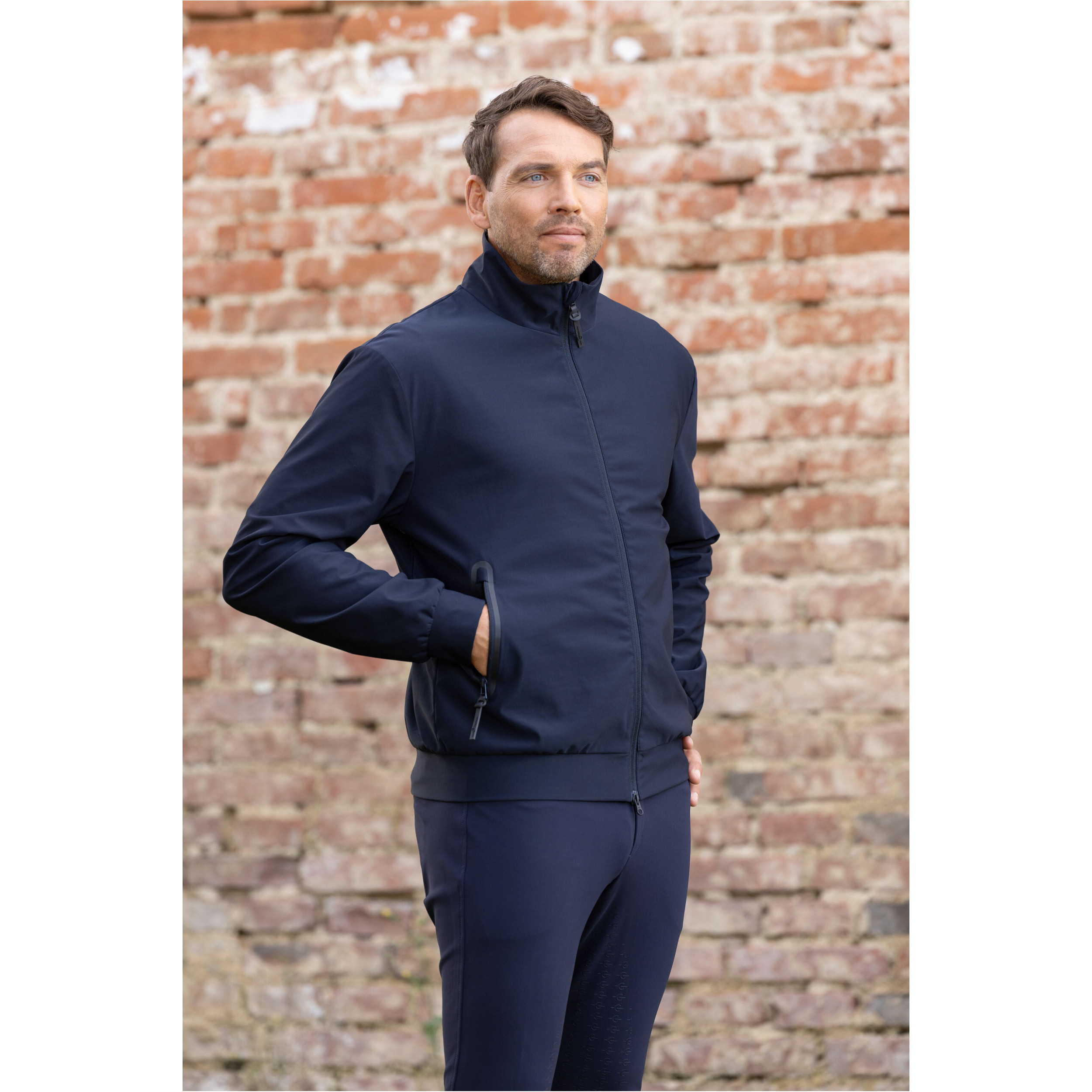 Herren Blousonjacke dark navy
