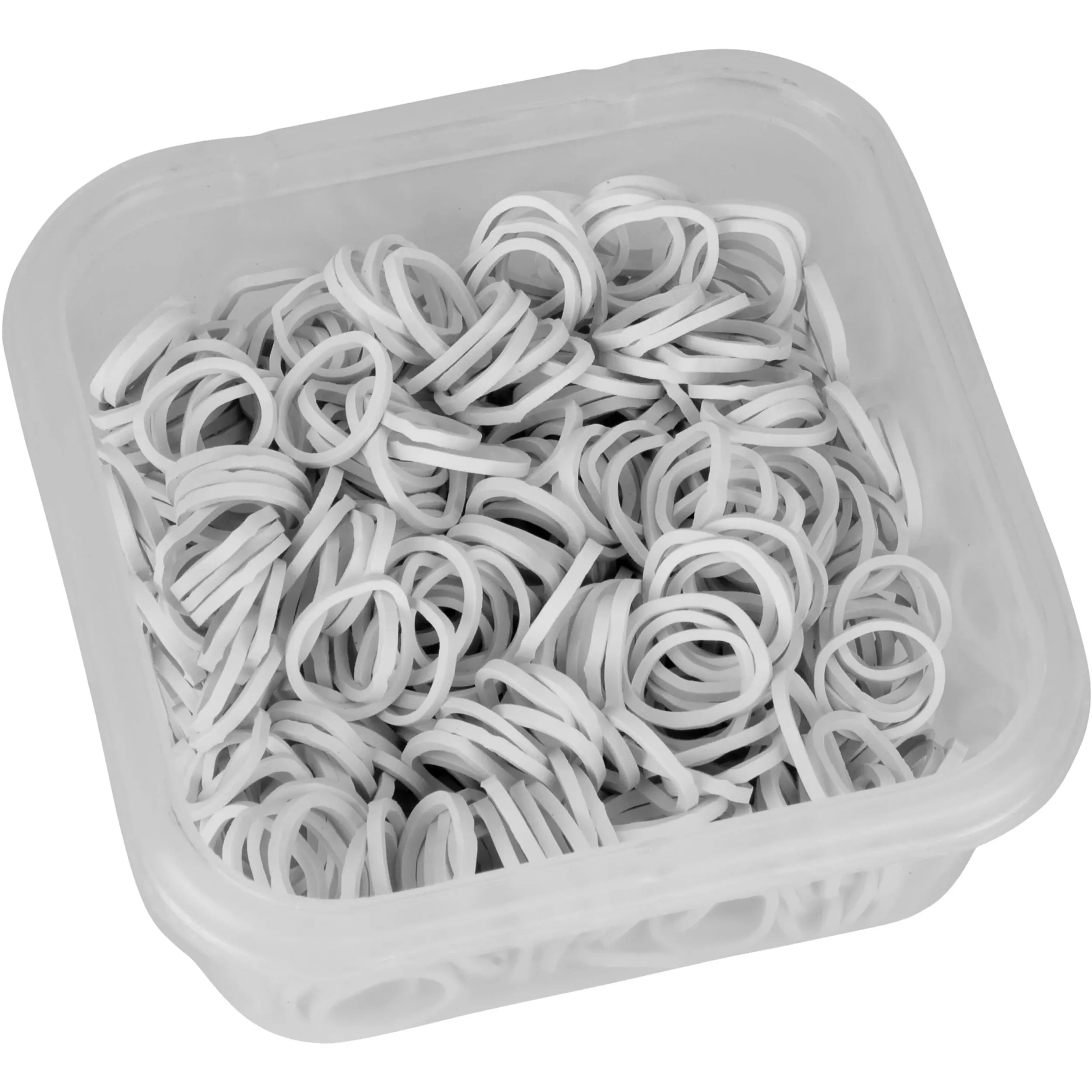 Einflechtgummis IRH white