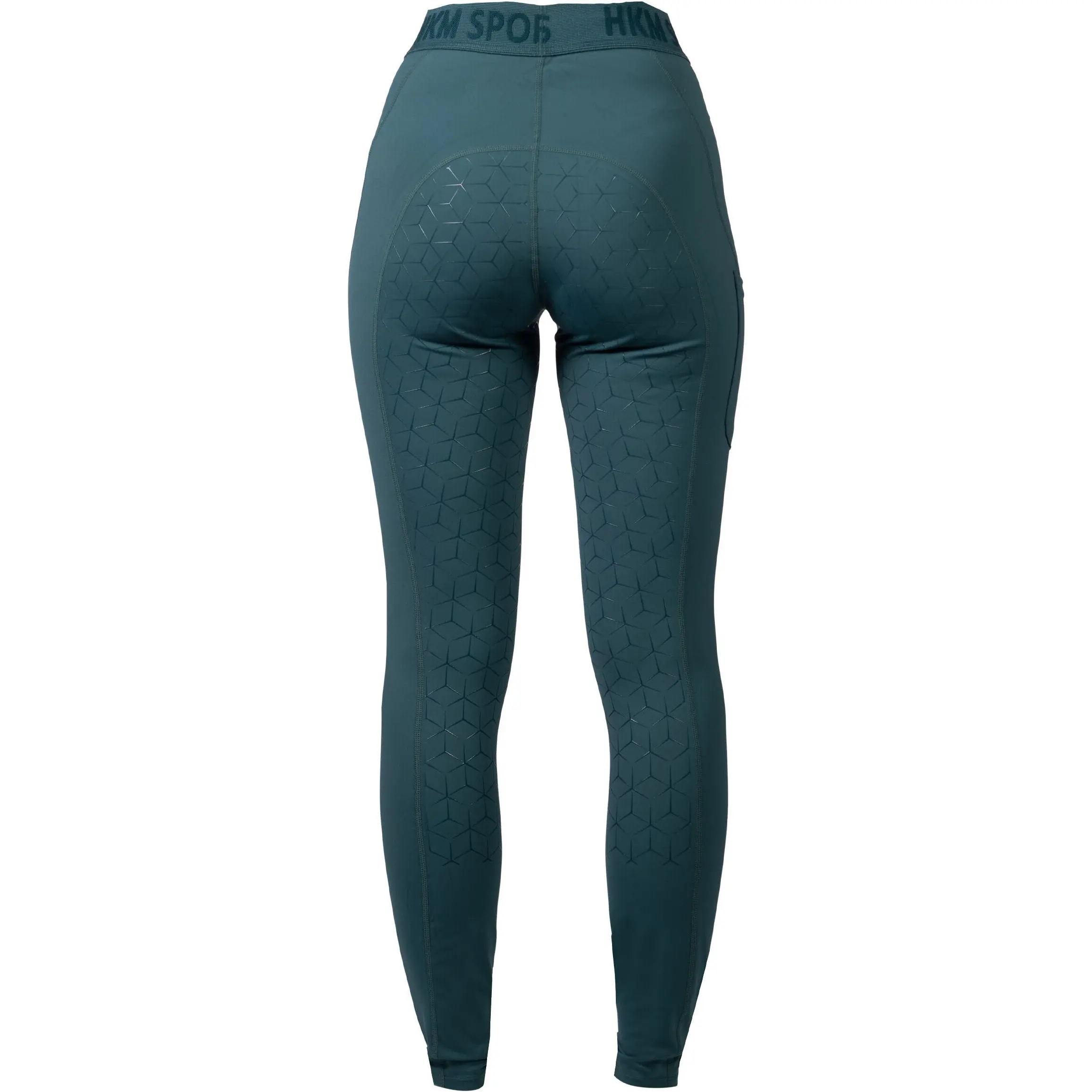Damen Reitleggings Silikon Vollbesatz TABEA petrol