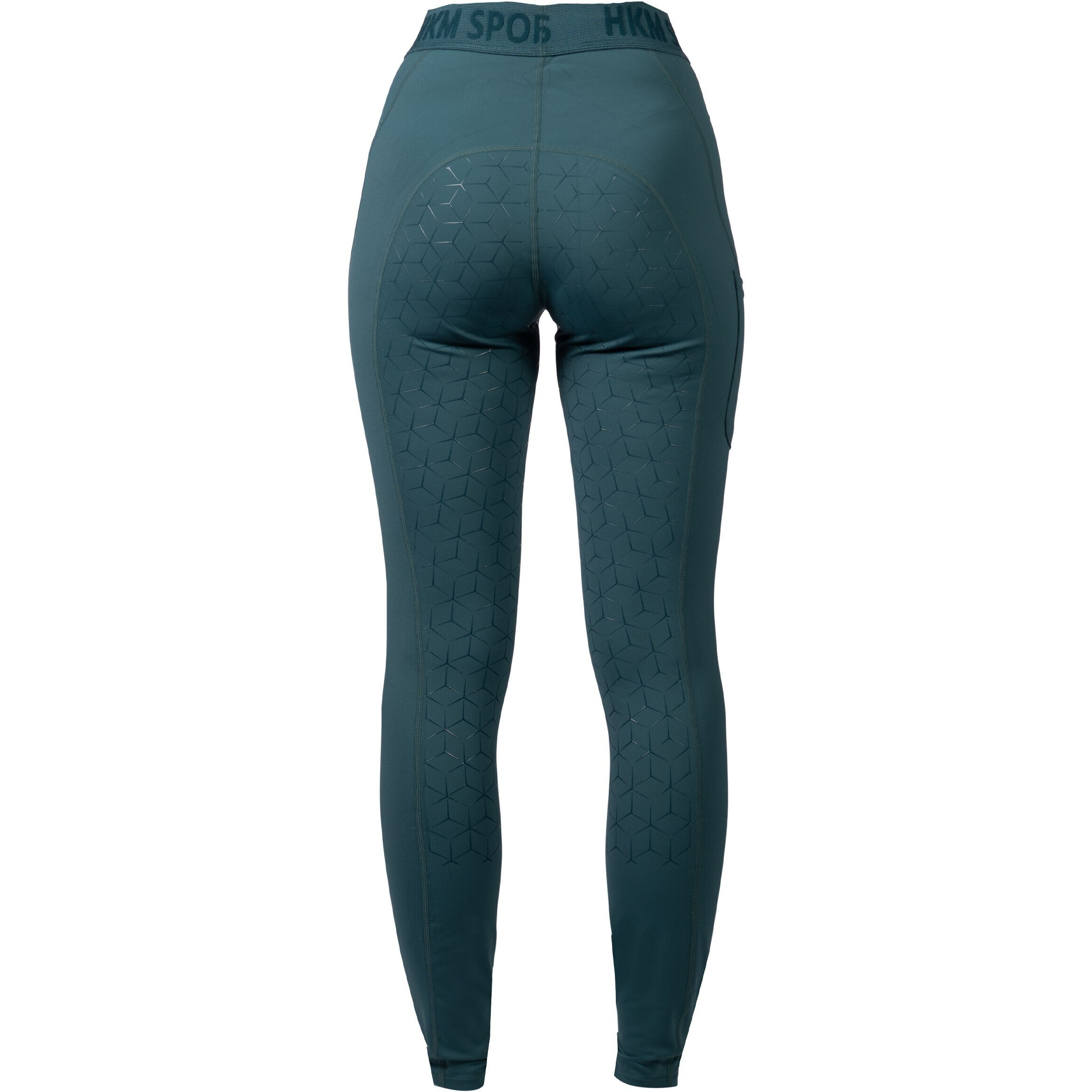 Damen Reitleggings Silikon Vollbesatz TABEA petrol