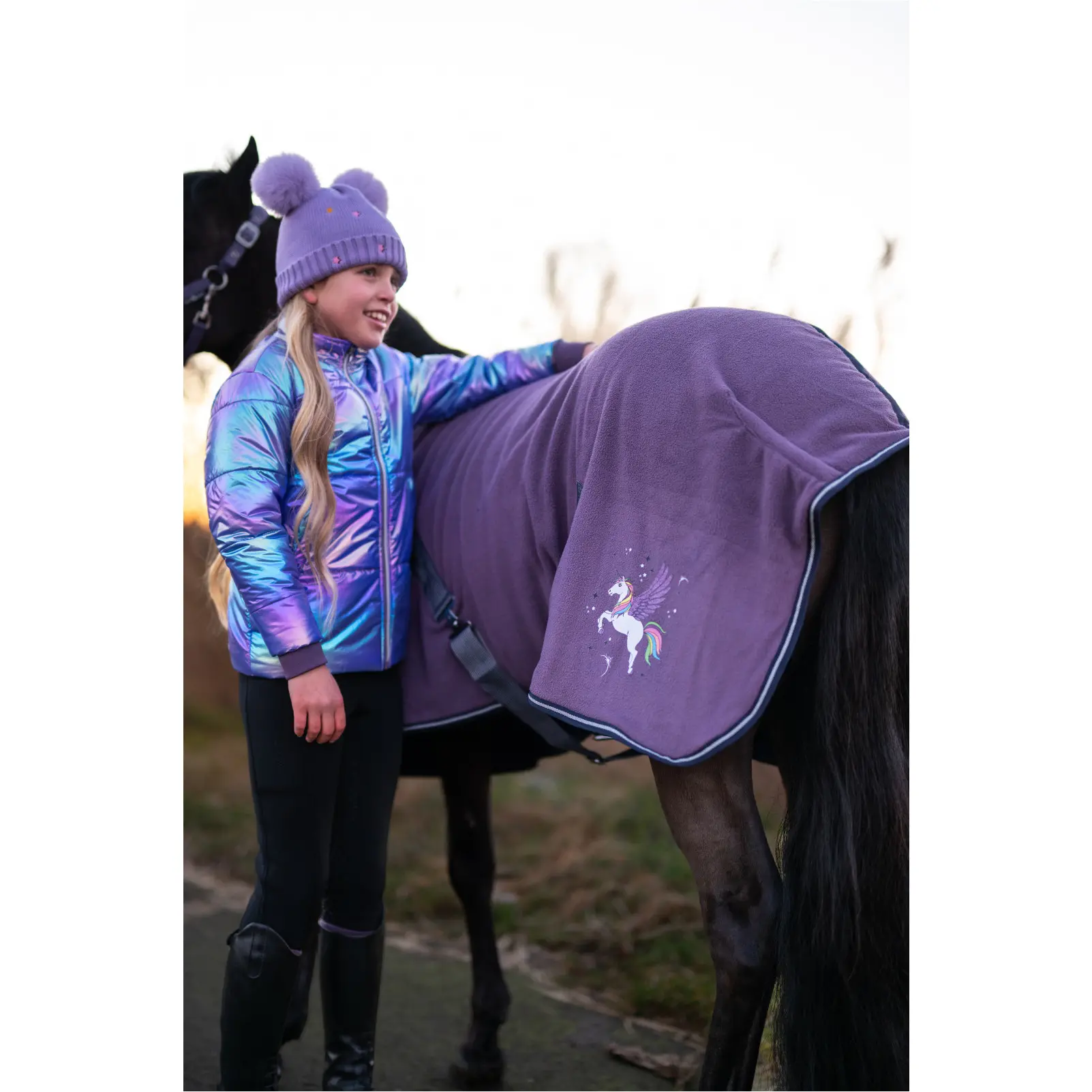 Abschwitzdecke SANNA montana grape Abschwitzdecke SANNA montana grape