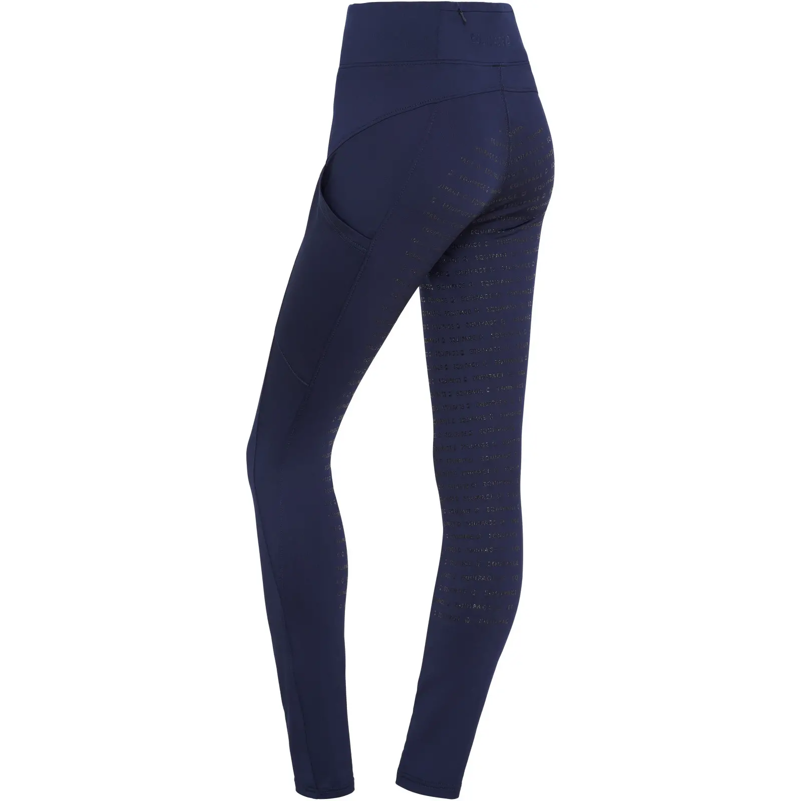 Winter Damen Reitleggings Silikon Vollbesatz VANDA navy Winter Damen Reitleggings Silikon Vollbesatz VANDA navy