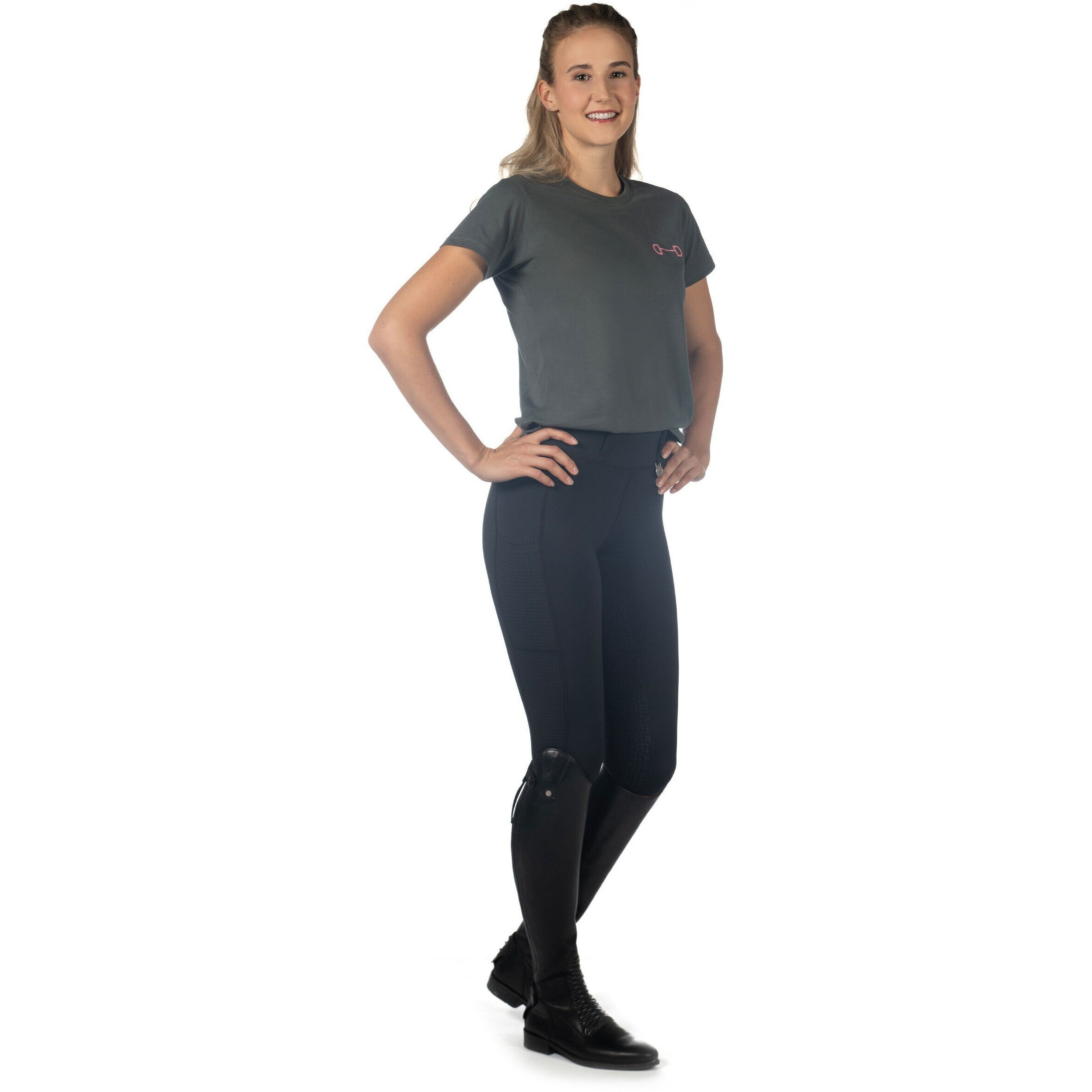 Damen T-Shirt EXCELLENT graugrün
