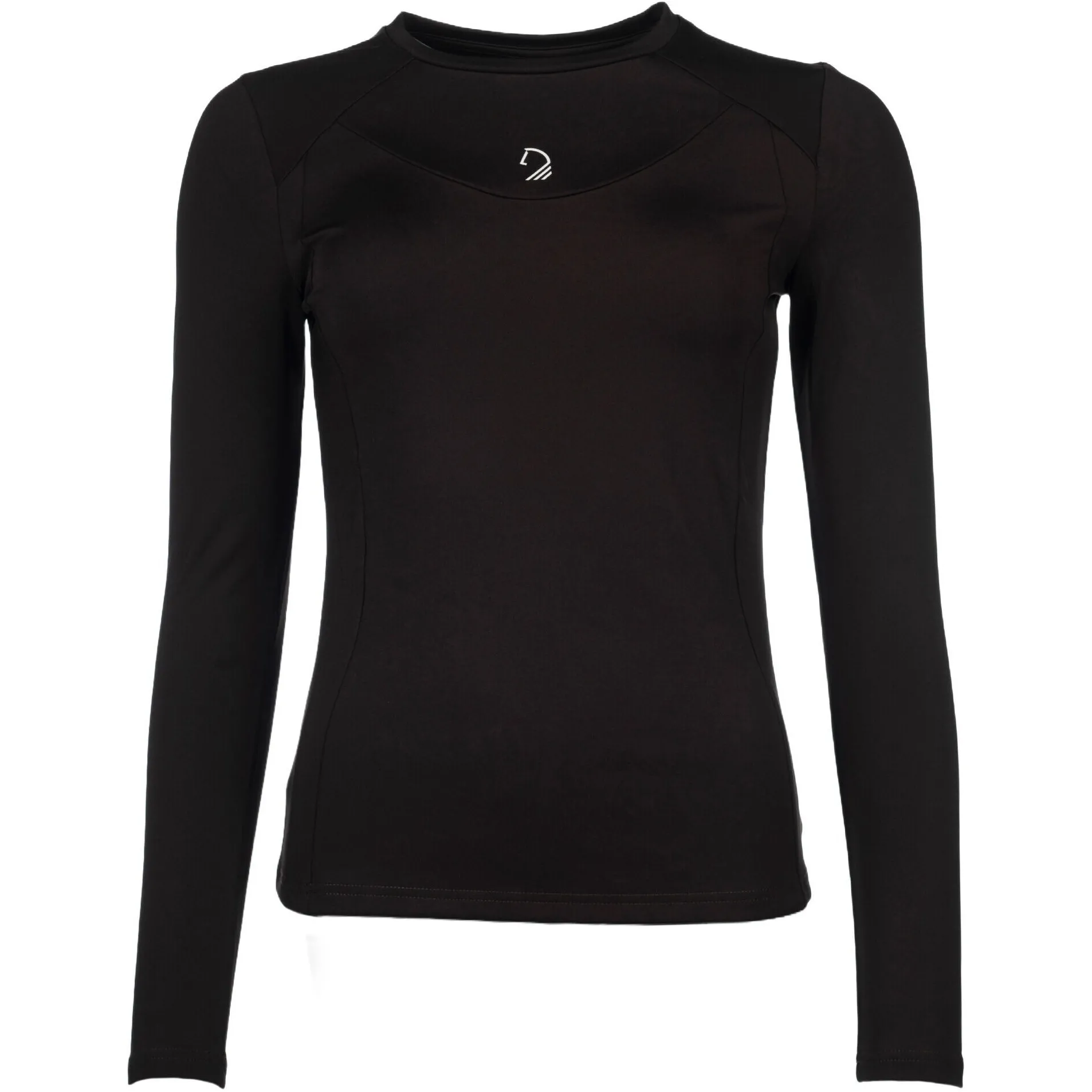 Damen Langarmshirt AREZZO FUNCTION dunkelbraun