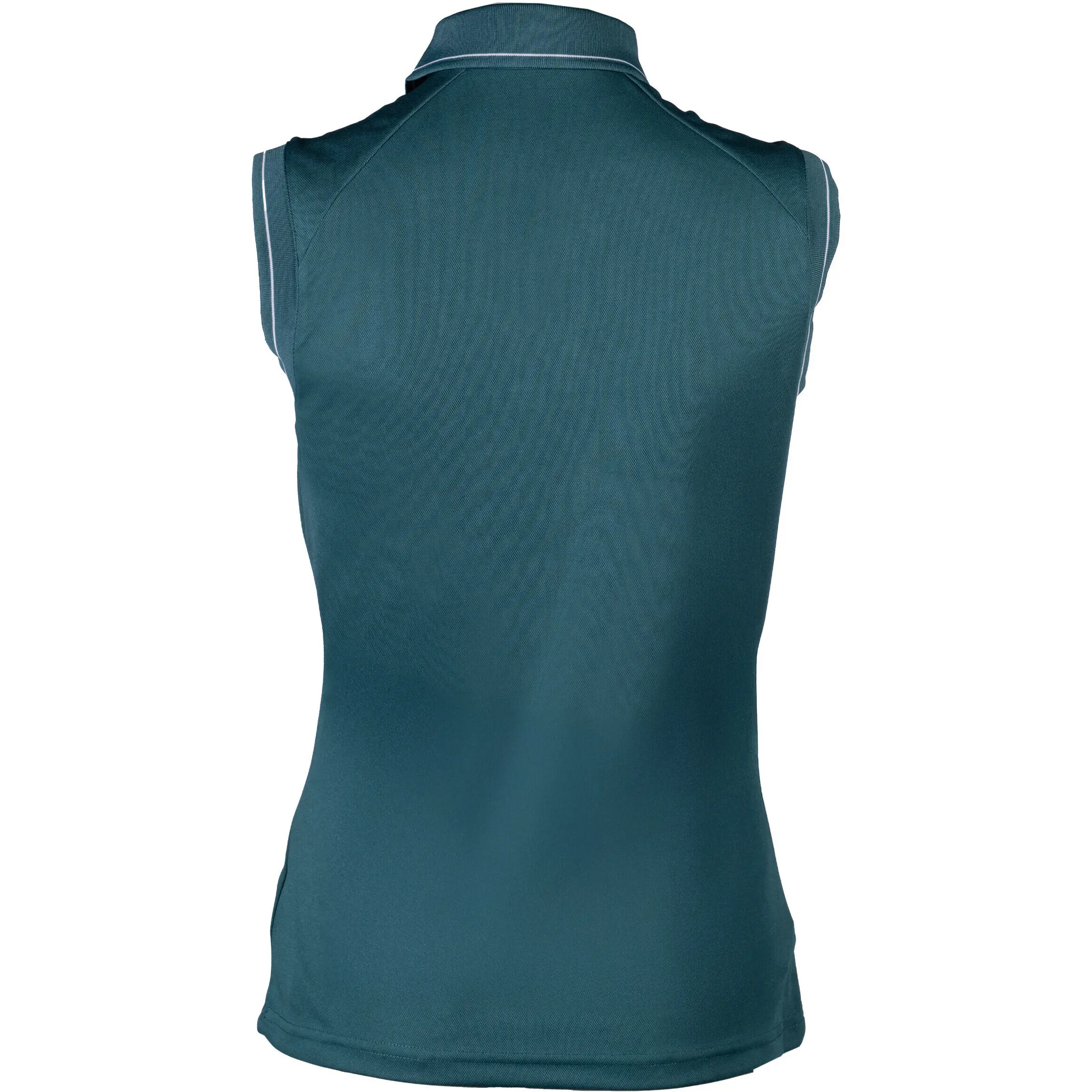 Damen Poloshirt ärmellos CATHERINE petrol