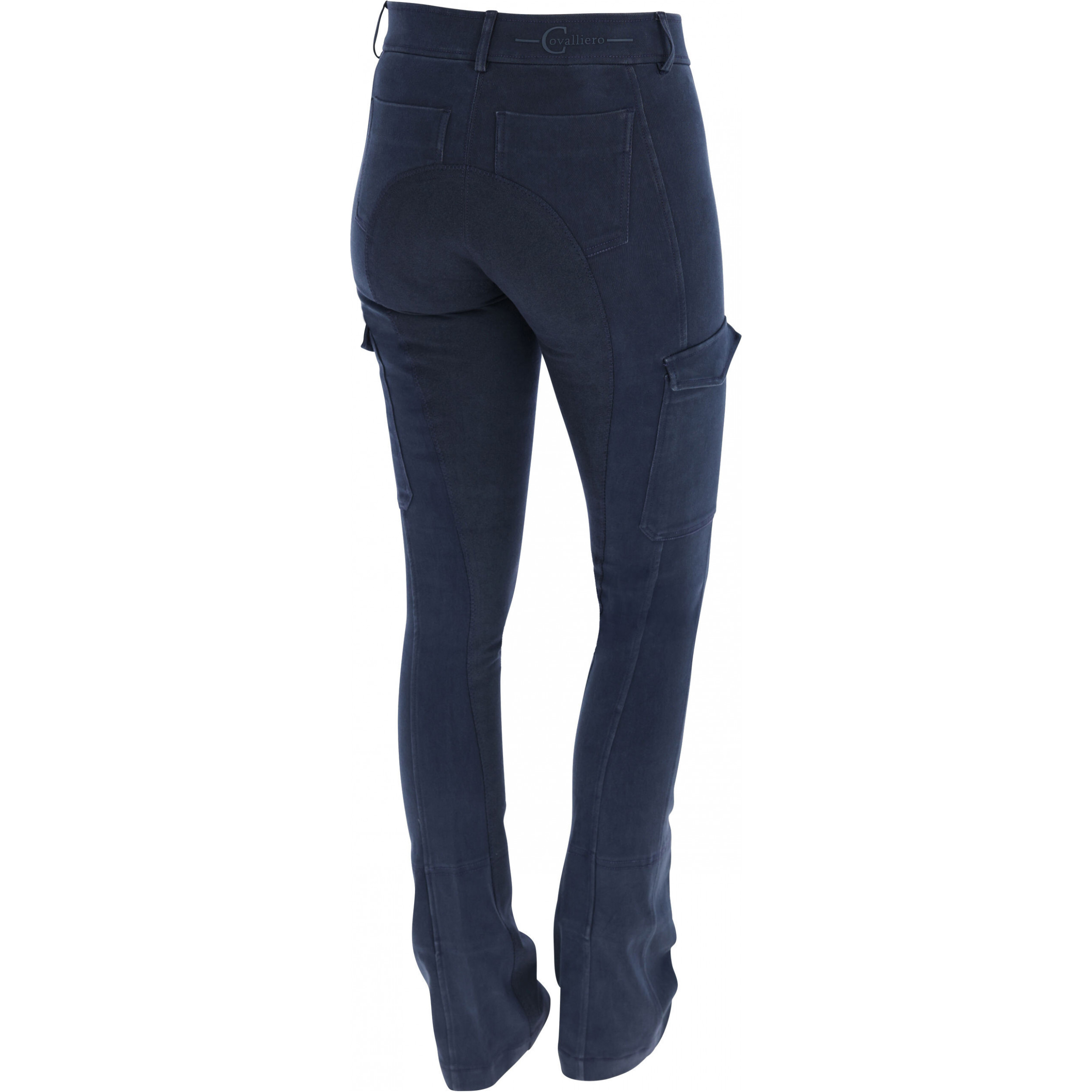Damen Jodhpur Reithose Vollbesatz BASIC PLUS navy