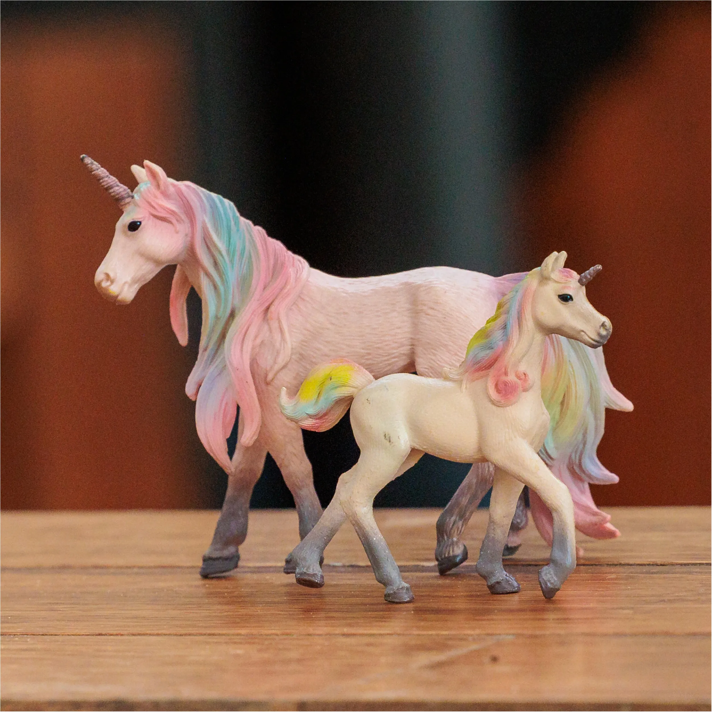 Spielzeug Einhorn Set IRHMagic hellpink melange