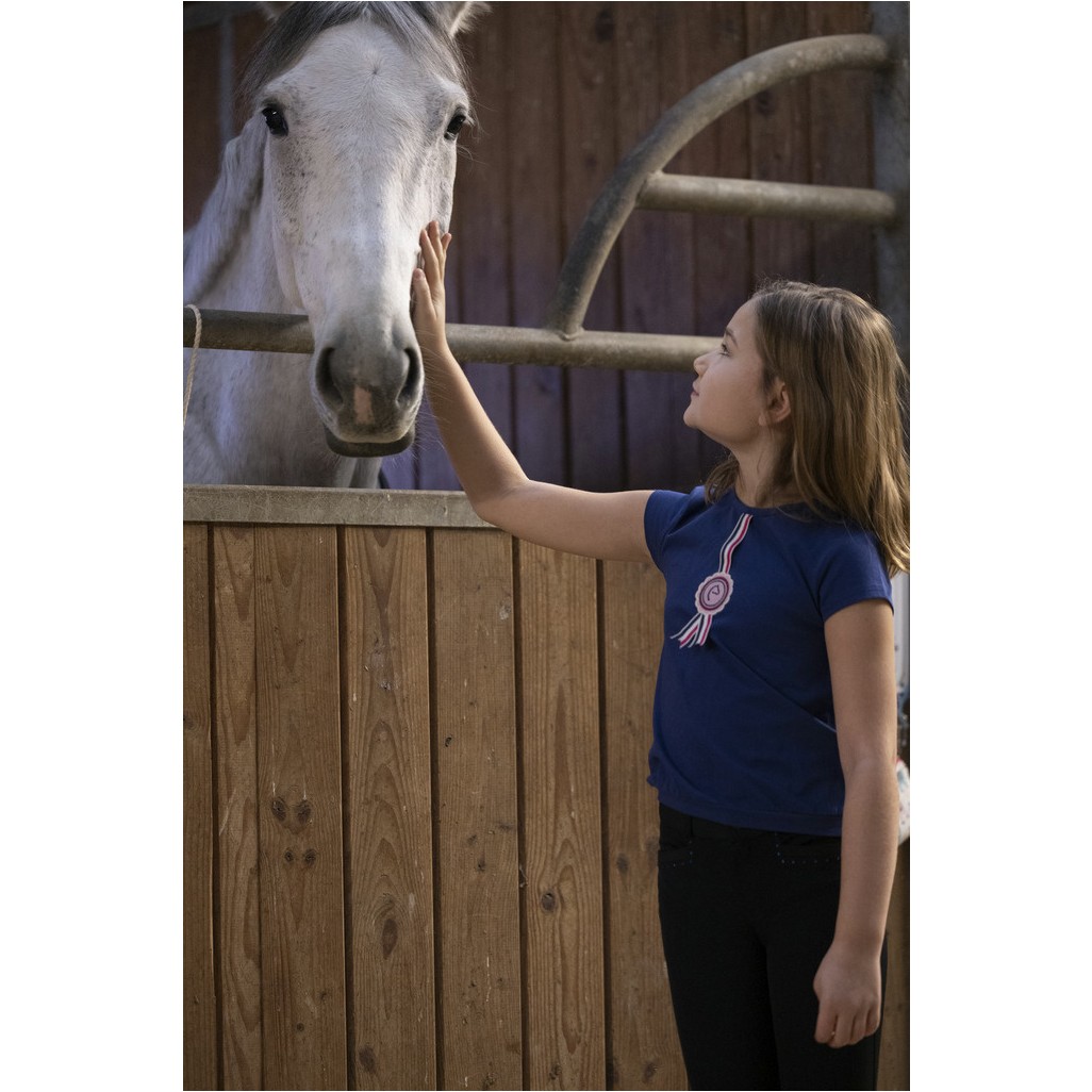 Kinder T-Shirt JANICE marineblau