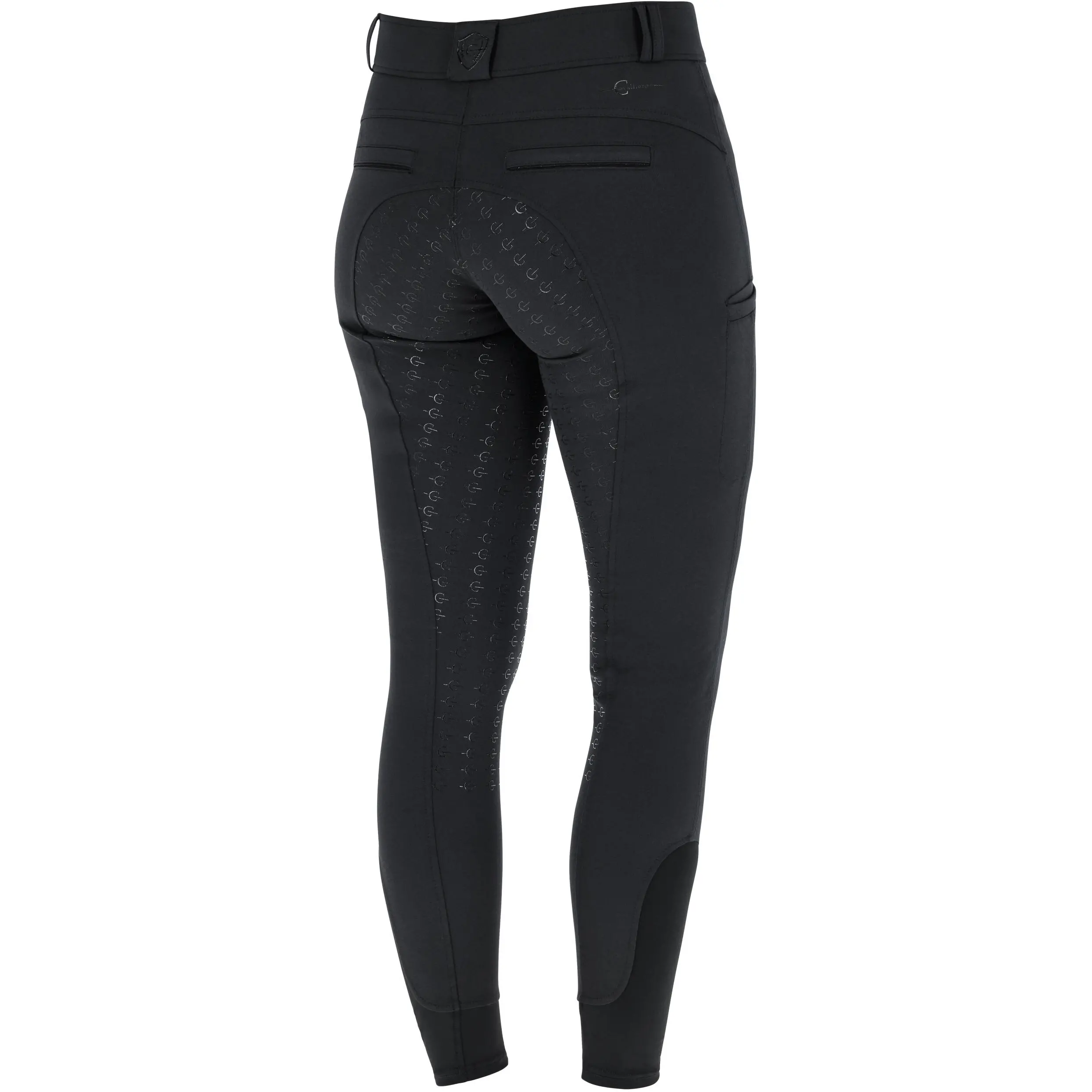 Damen Reithose Silikon Vollbesatz SIGNATURE schwarz
