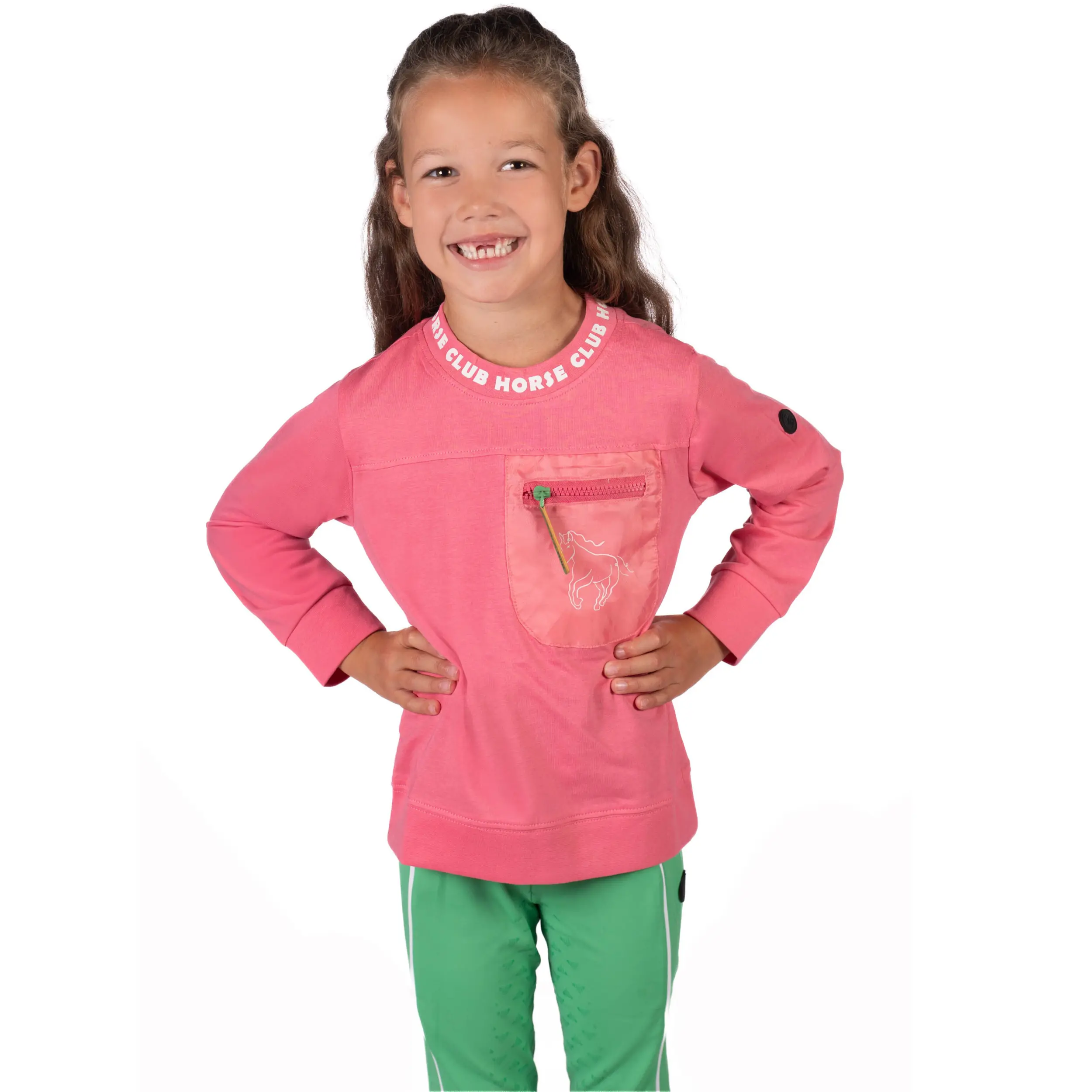 Kinder Langarmshirt MAUI pink