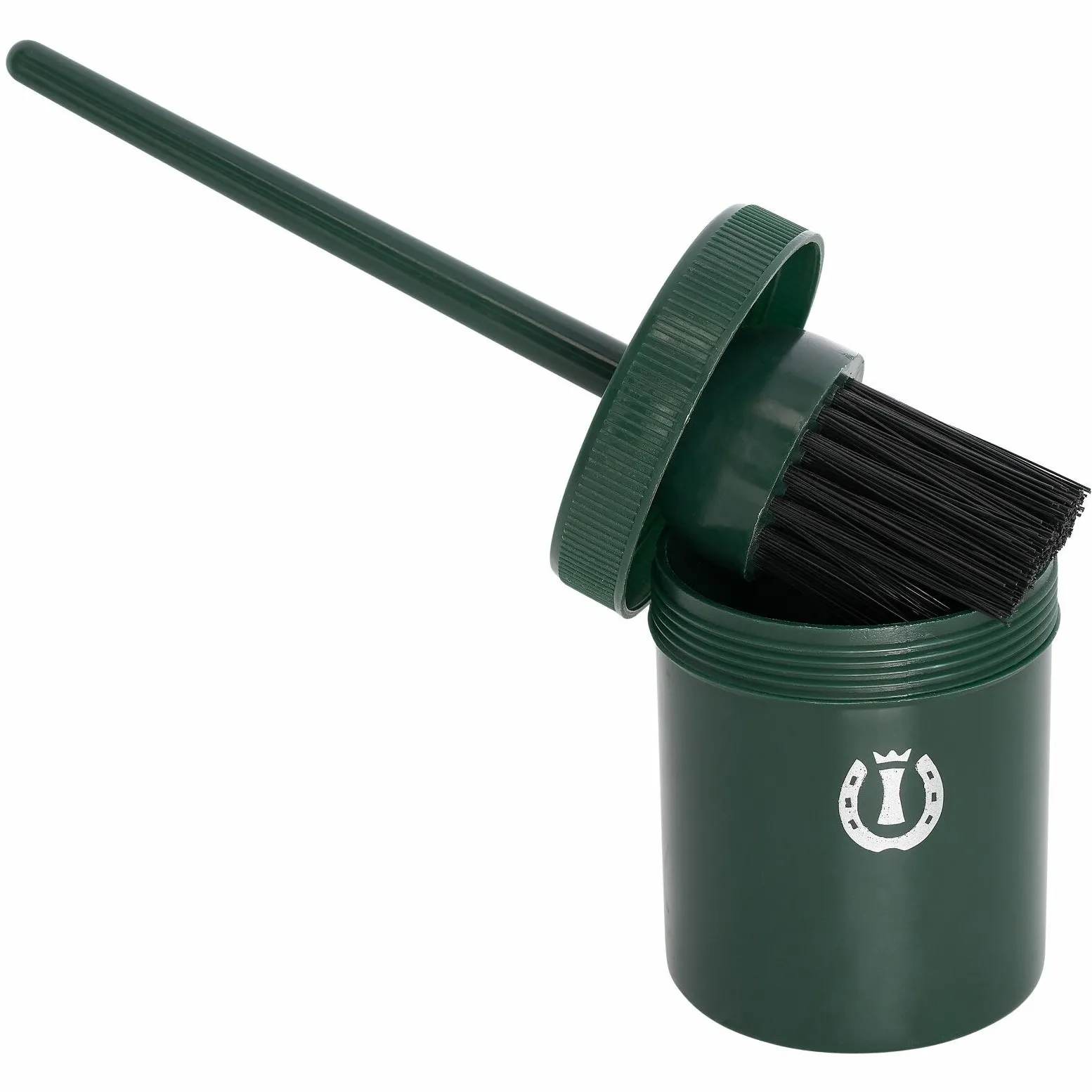 Hufpinsel mit Dose IRH forest green