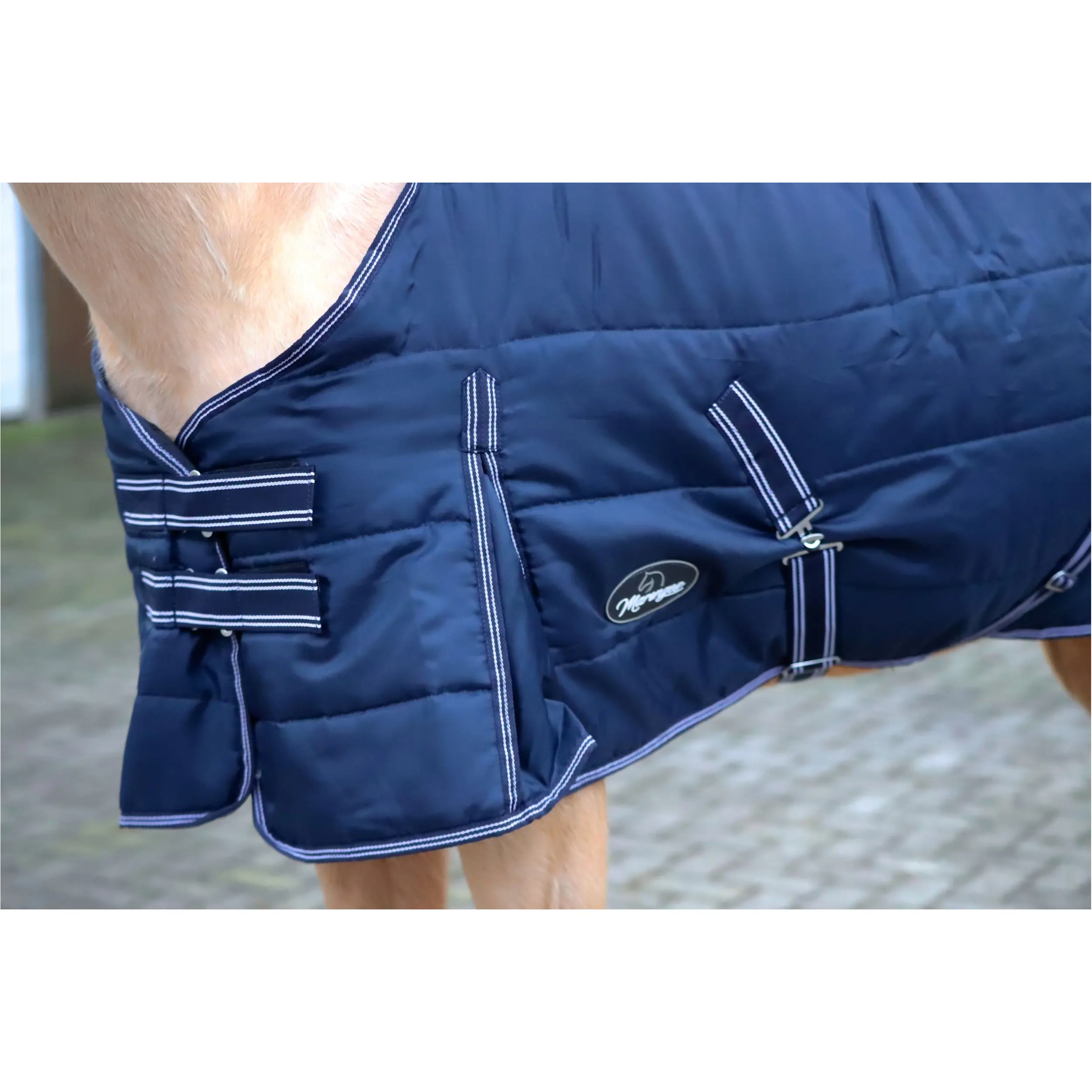 Stalldecke 200g Füllung 420D COMFORT marine Stalldecke 200g Füllung 420D COMFORT marine