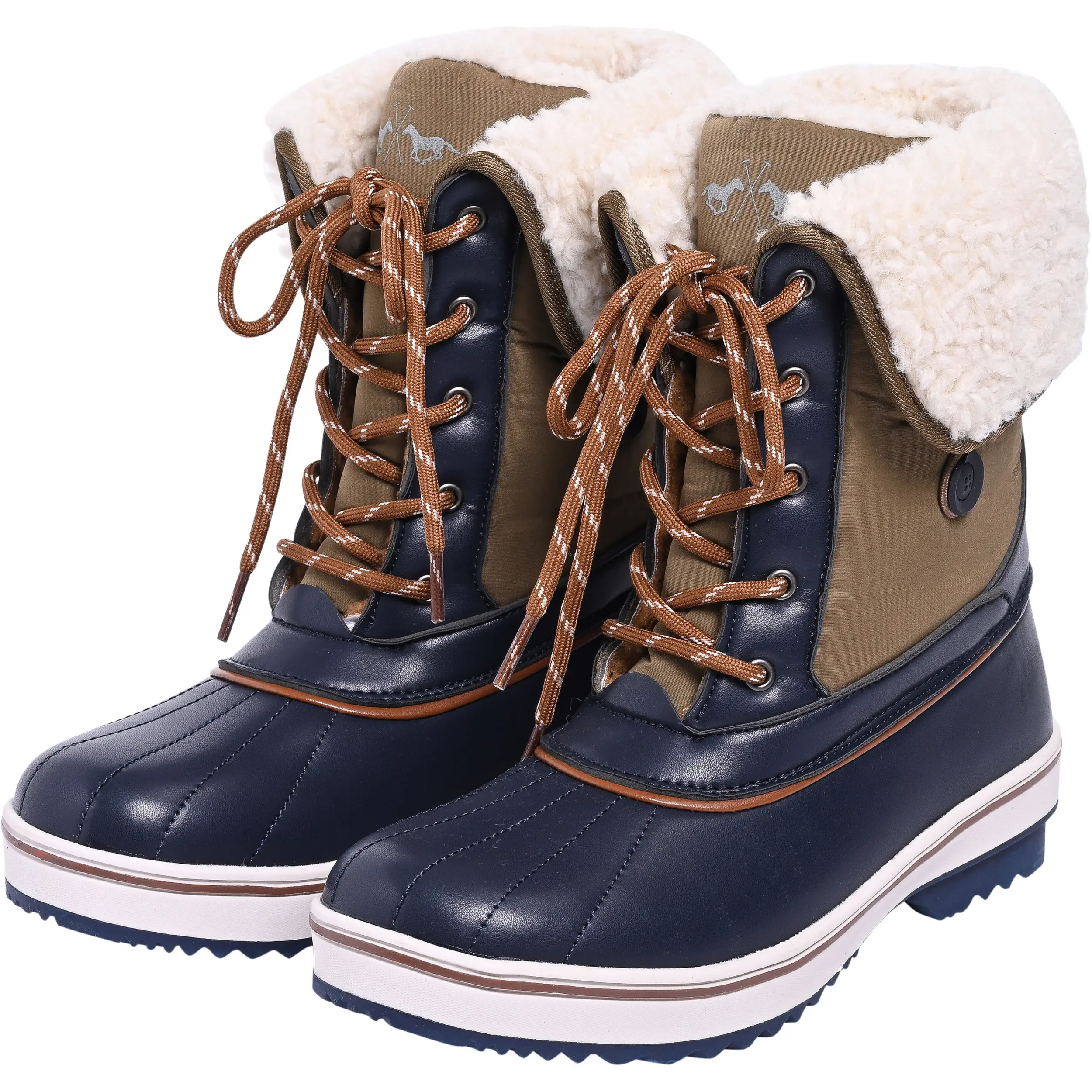 Damen Winterstiefel HVPGlaslynn Luxe straw