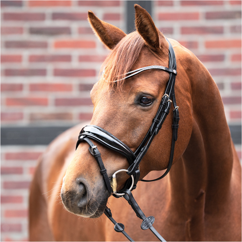 Stirnband DUO SLIM schwarz/weiß