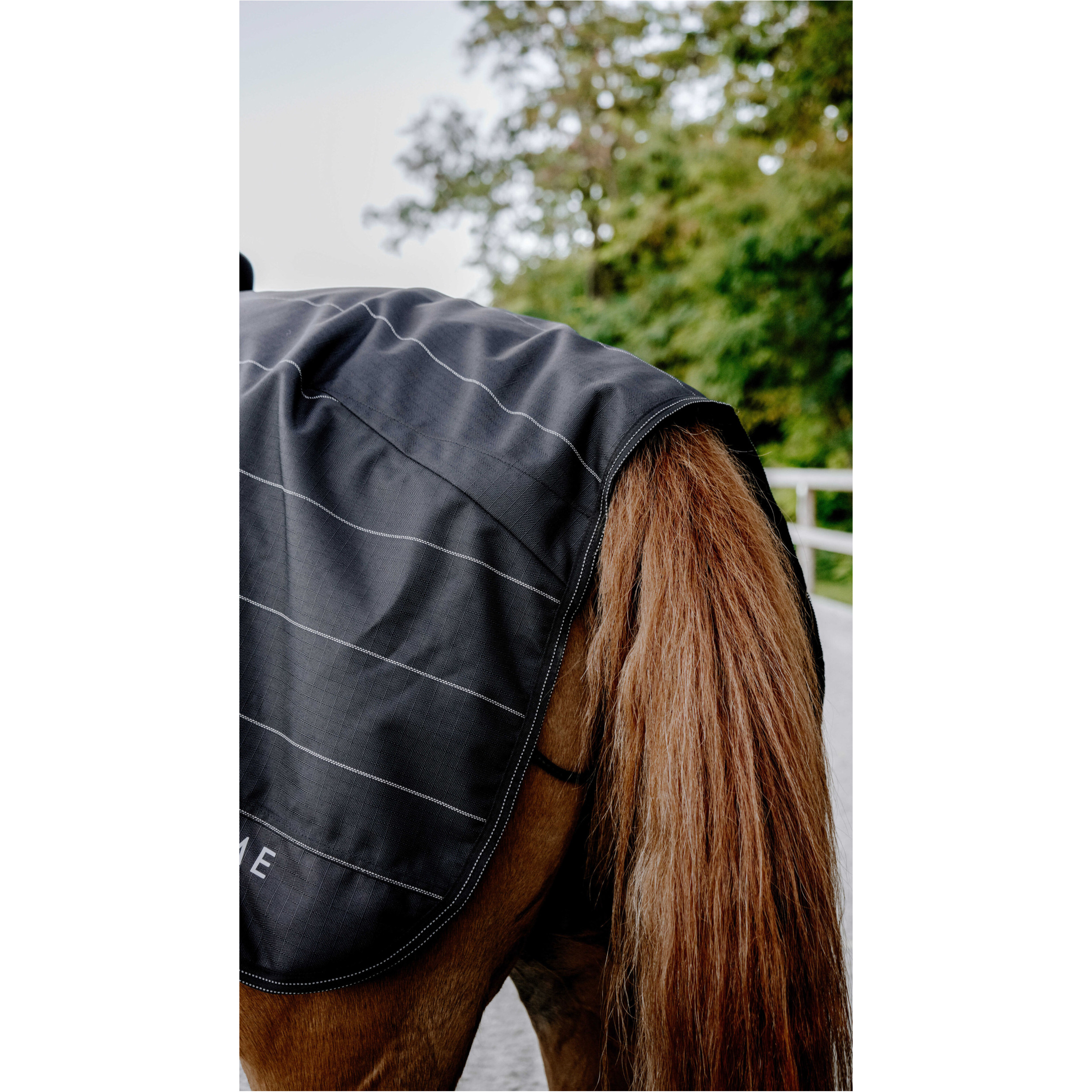 Nierendecke reflektierend 600D TYREX Lumin schwarz