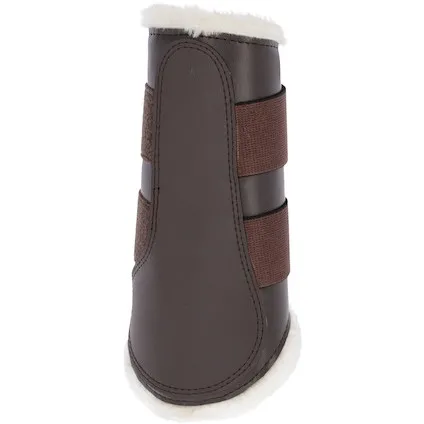 Dressur Gamaschen hinten braun