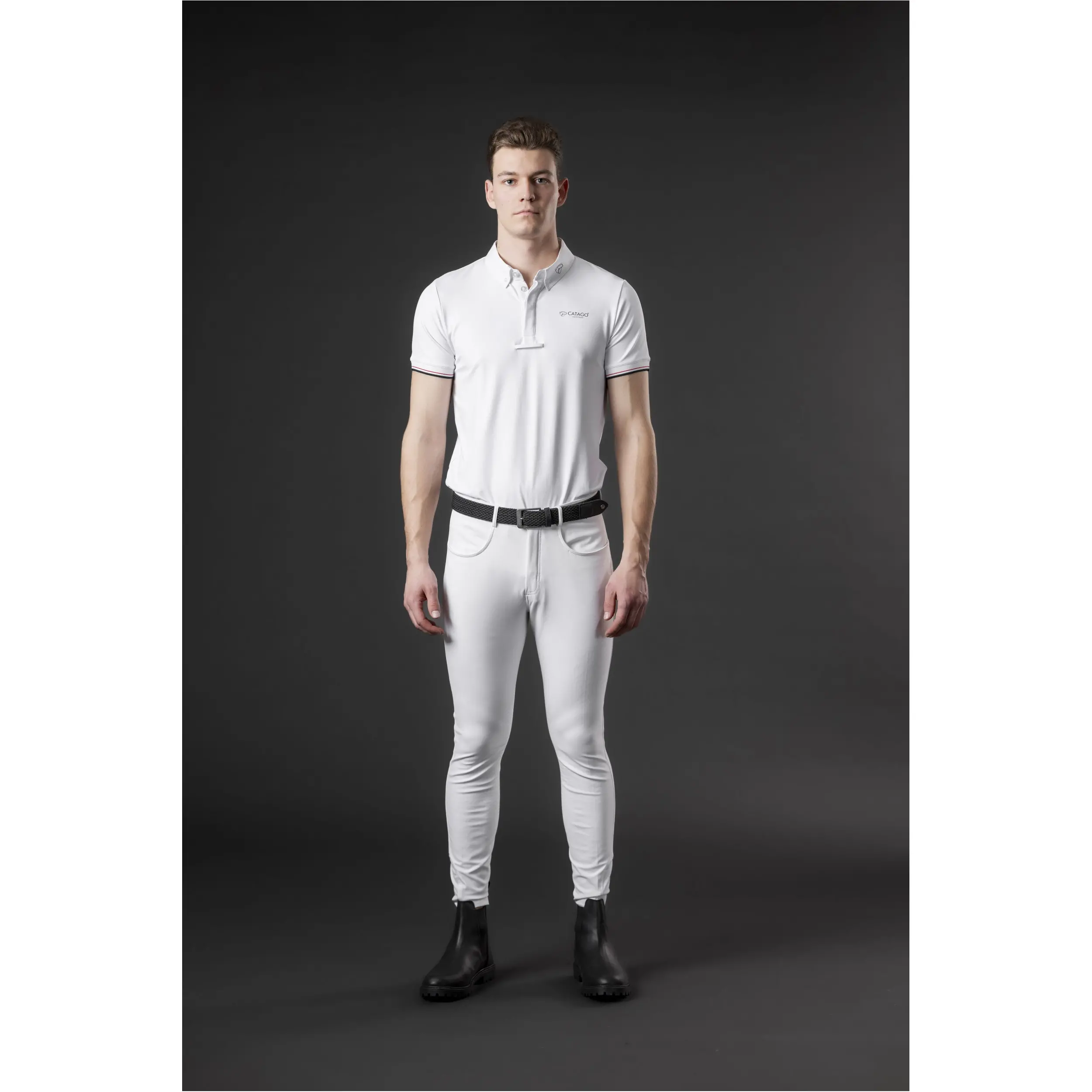 Herren Turniershirt NEVIN weiß