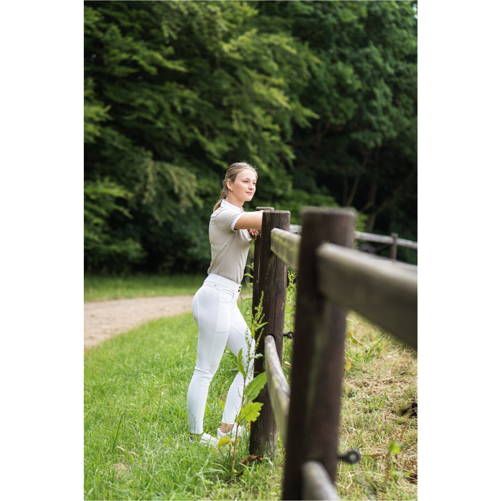 Damen Showshirt Kurzarm NICE sandshell