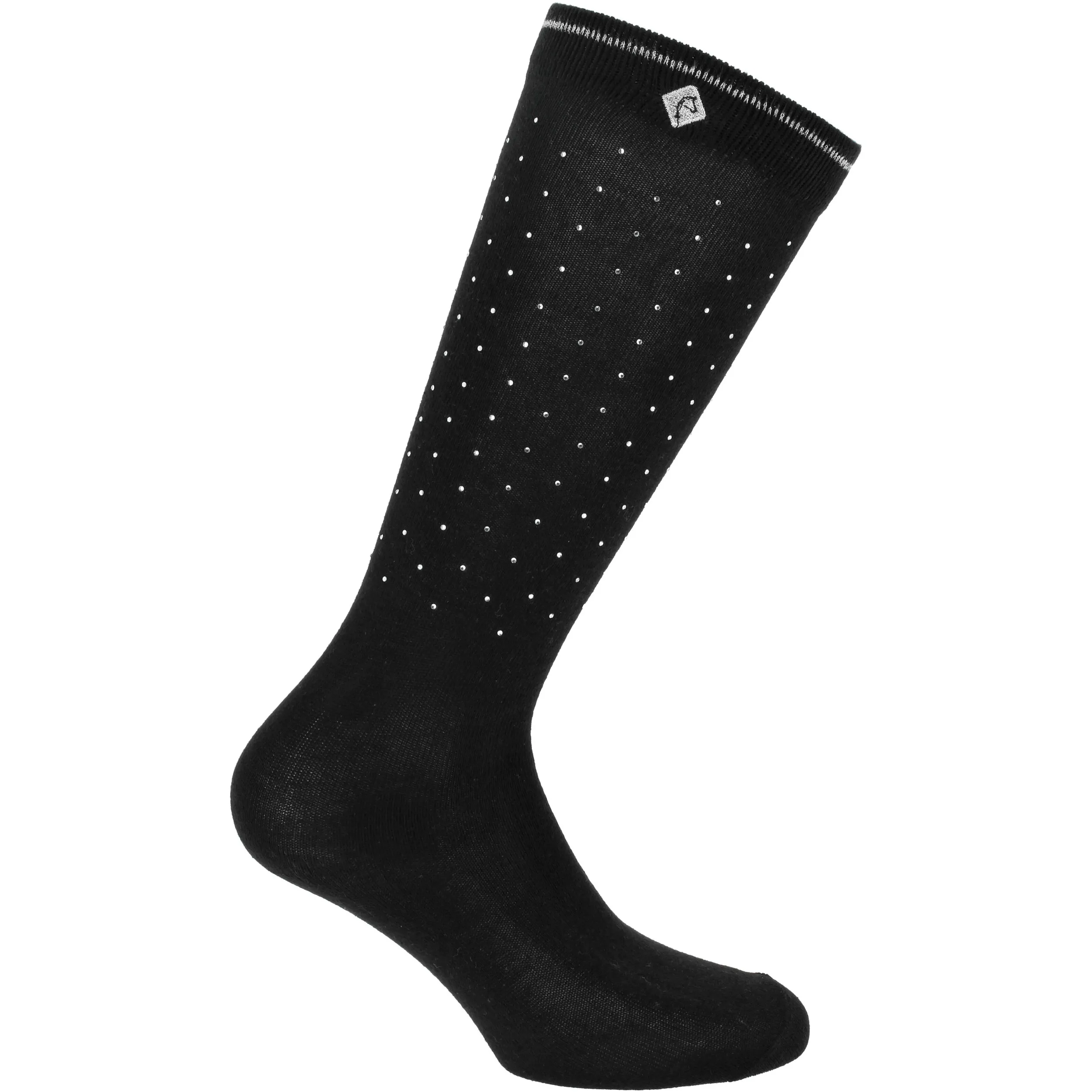 Reitsocken Je t'aime KAMILIA schwarz 