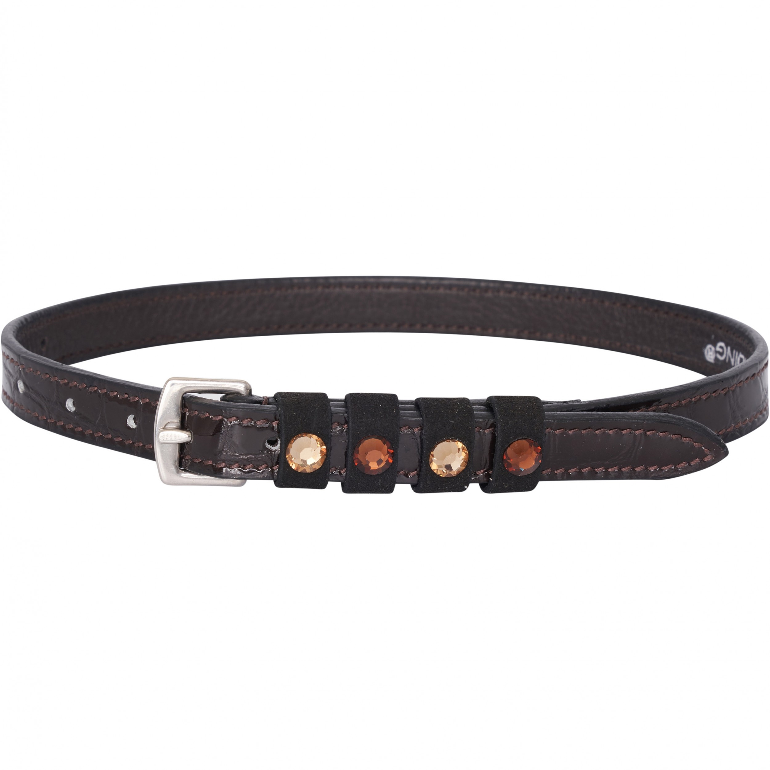 brown/brown croco