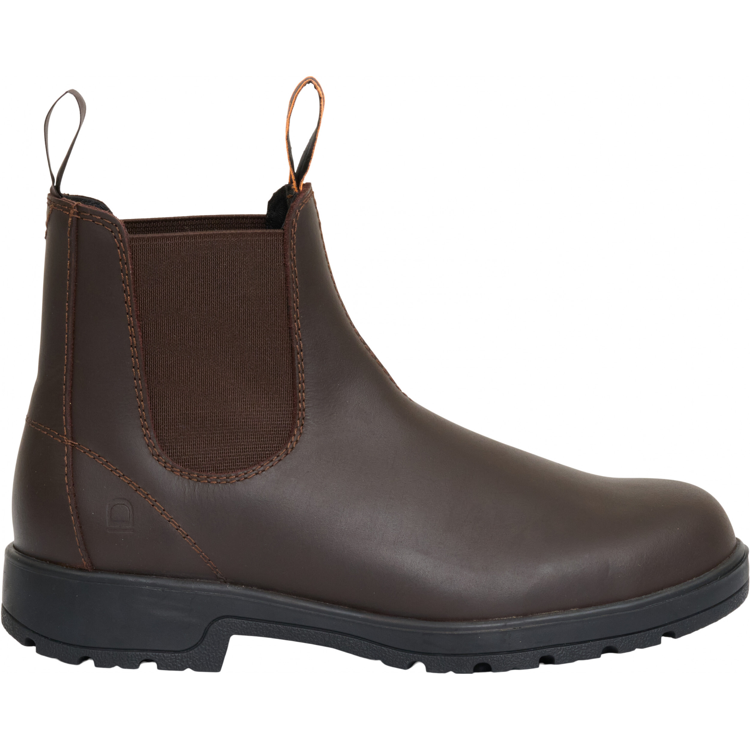 Jodhpur Reitstiefeletten mit Stahlkappe Echtleder braun