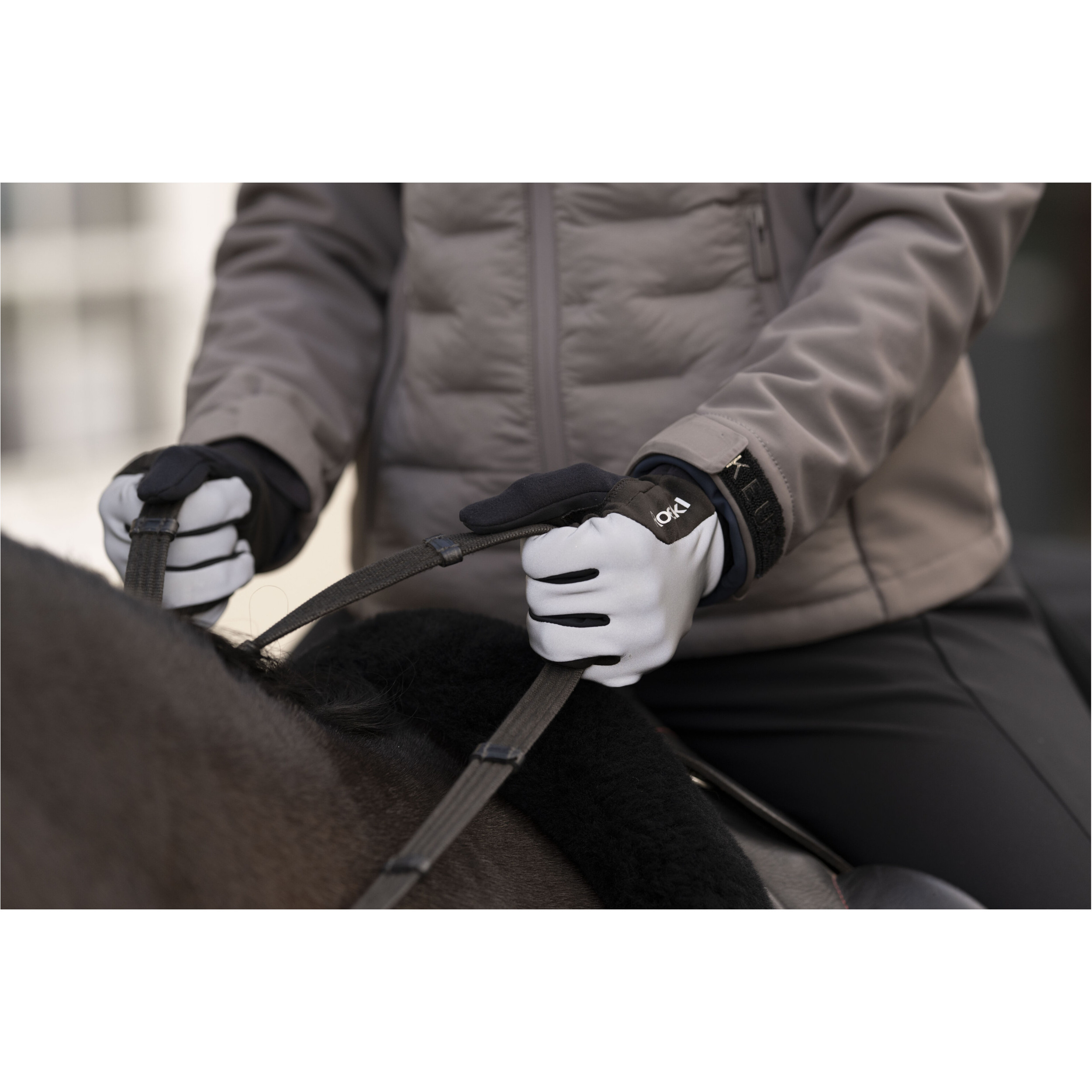 Winter Reithandschuhe WOLFACH silver reflect