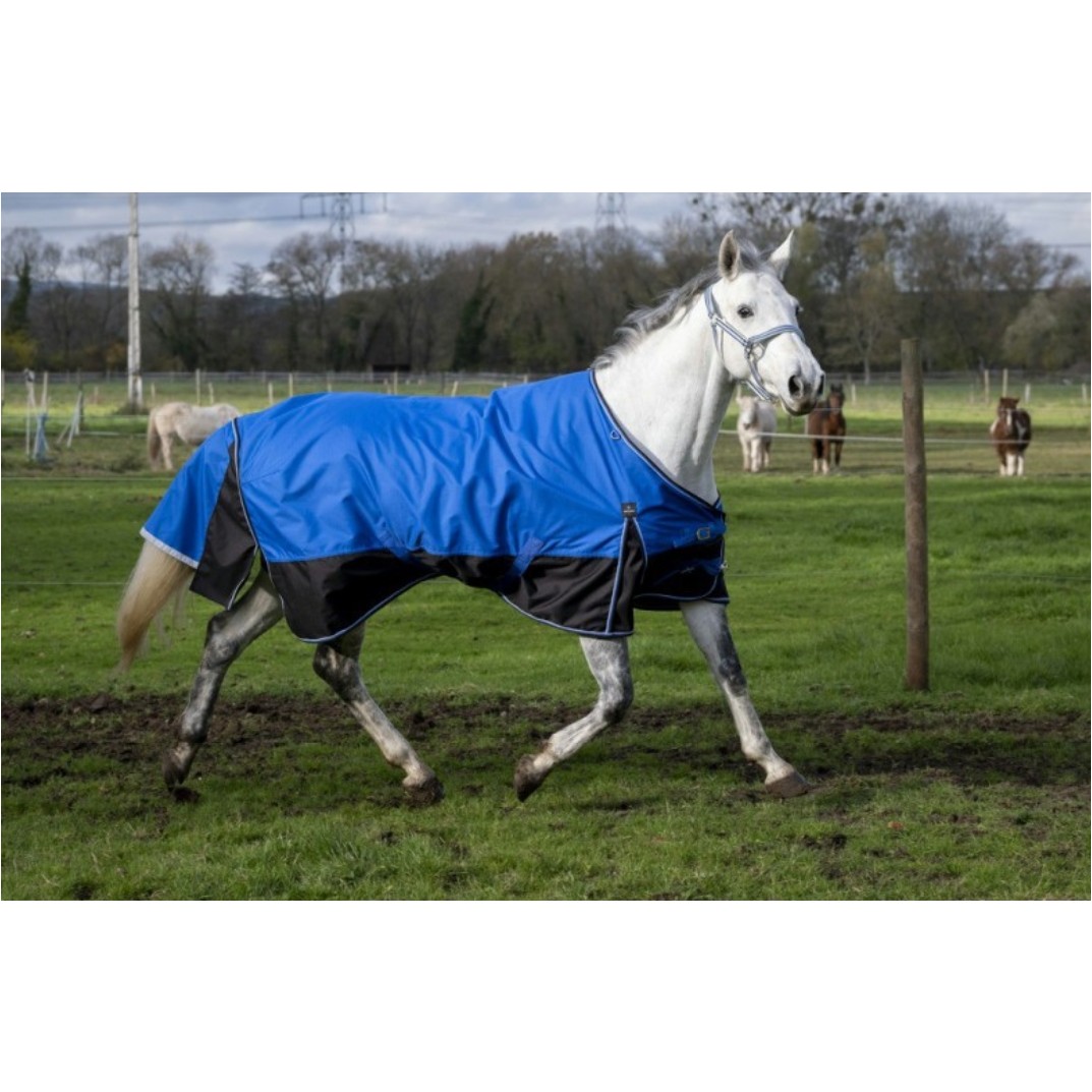 Weidedecke 1200D TYREX AISANCE blau/schwarz