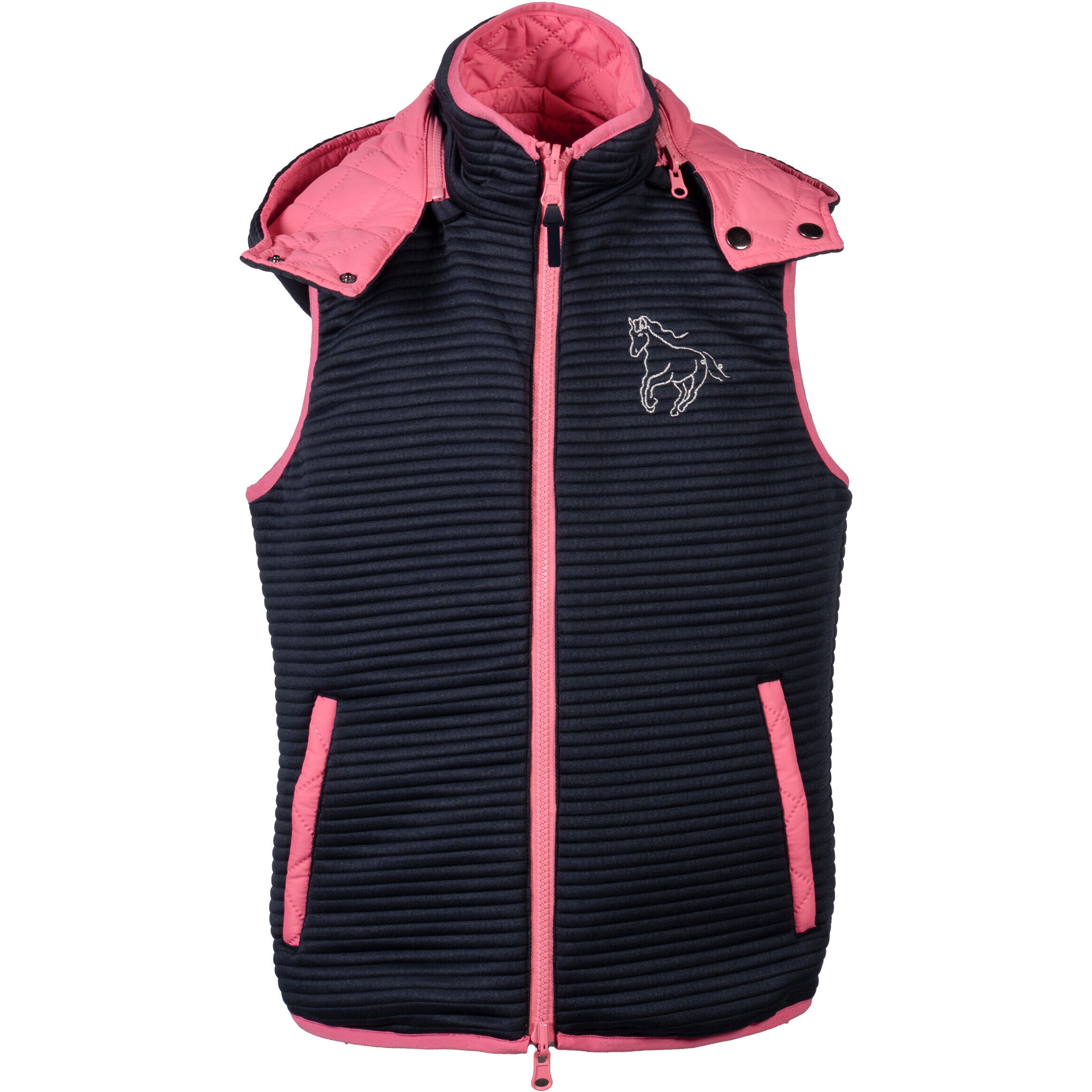 Kinder Wendeweste MAUI pink/dunkelblau