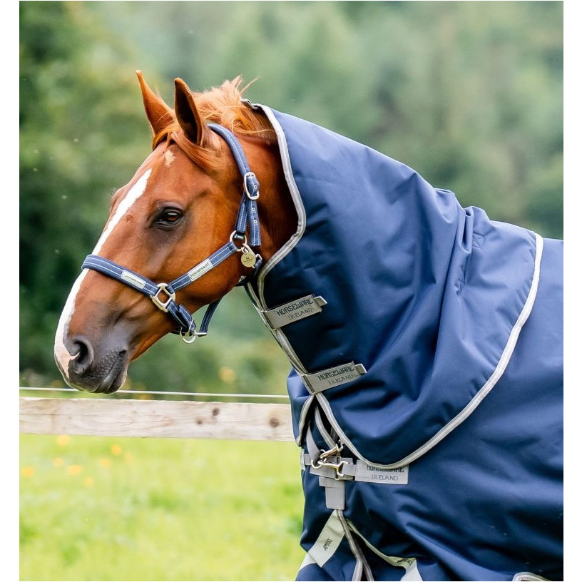 Halsteil 150g Füllung 1200D AMIGO Hood navy/titanium grey/silver