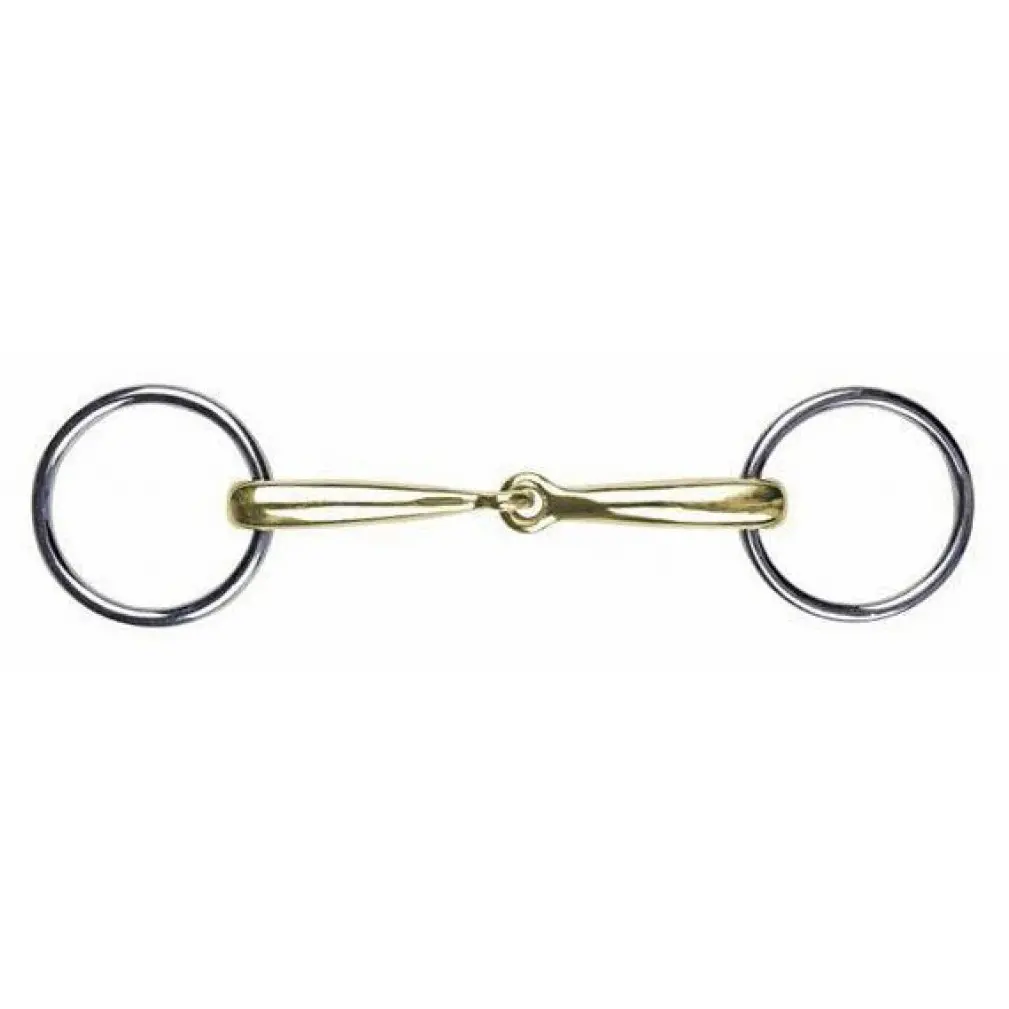 Unterlegtrense einfach gebrochen Argentan 14mm