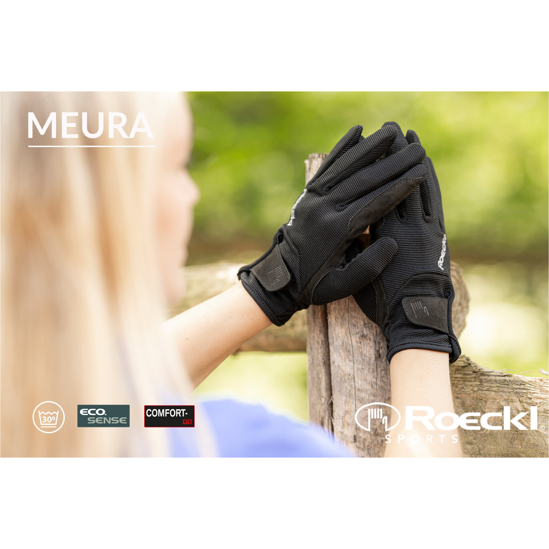 Reithandschuhe MEURA schwarz