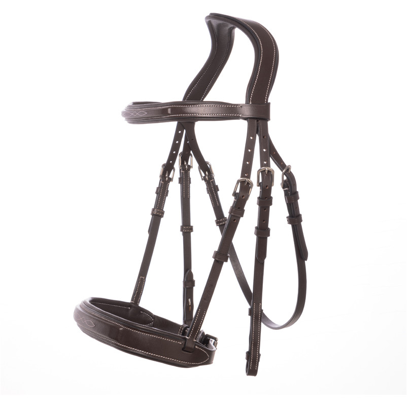 Huntertrense englisch kombiniert BENITA braun