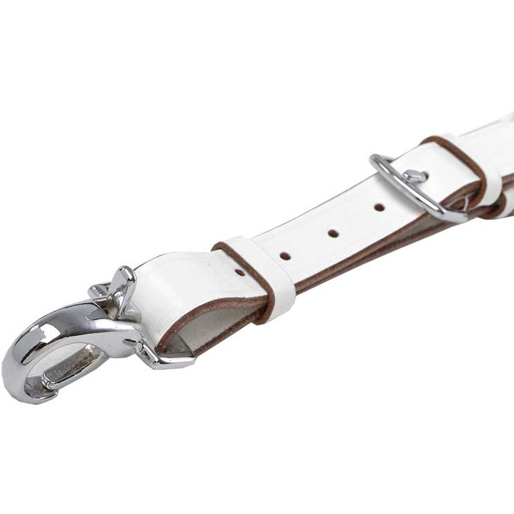 Longe weiches Gurtband SOFT WHITE weiß