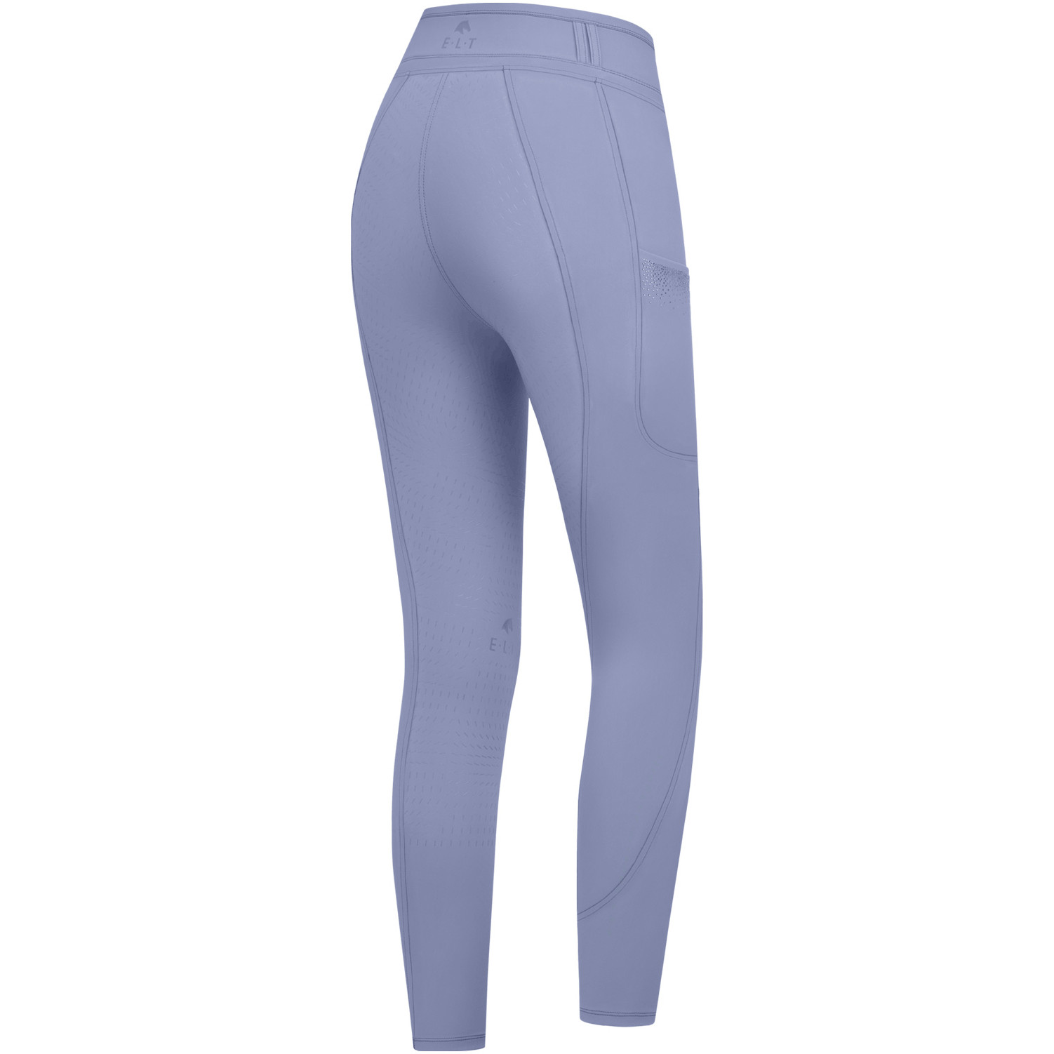 Damen Reitleggings Silikon Vollbesatz ORELIE blaugrau