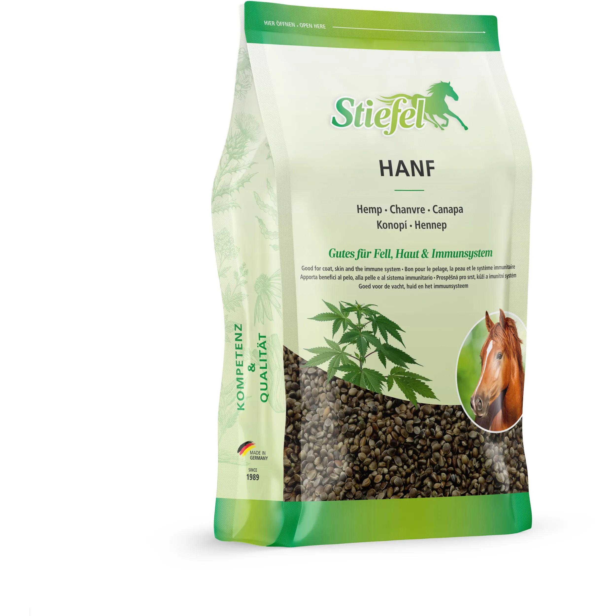 Hanfsamen für Fell, Haut und Immunsystem 650g