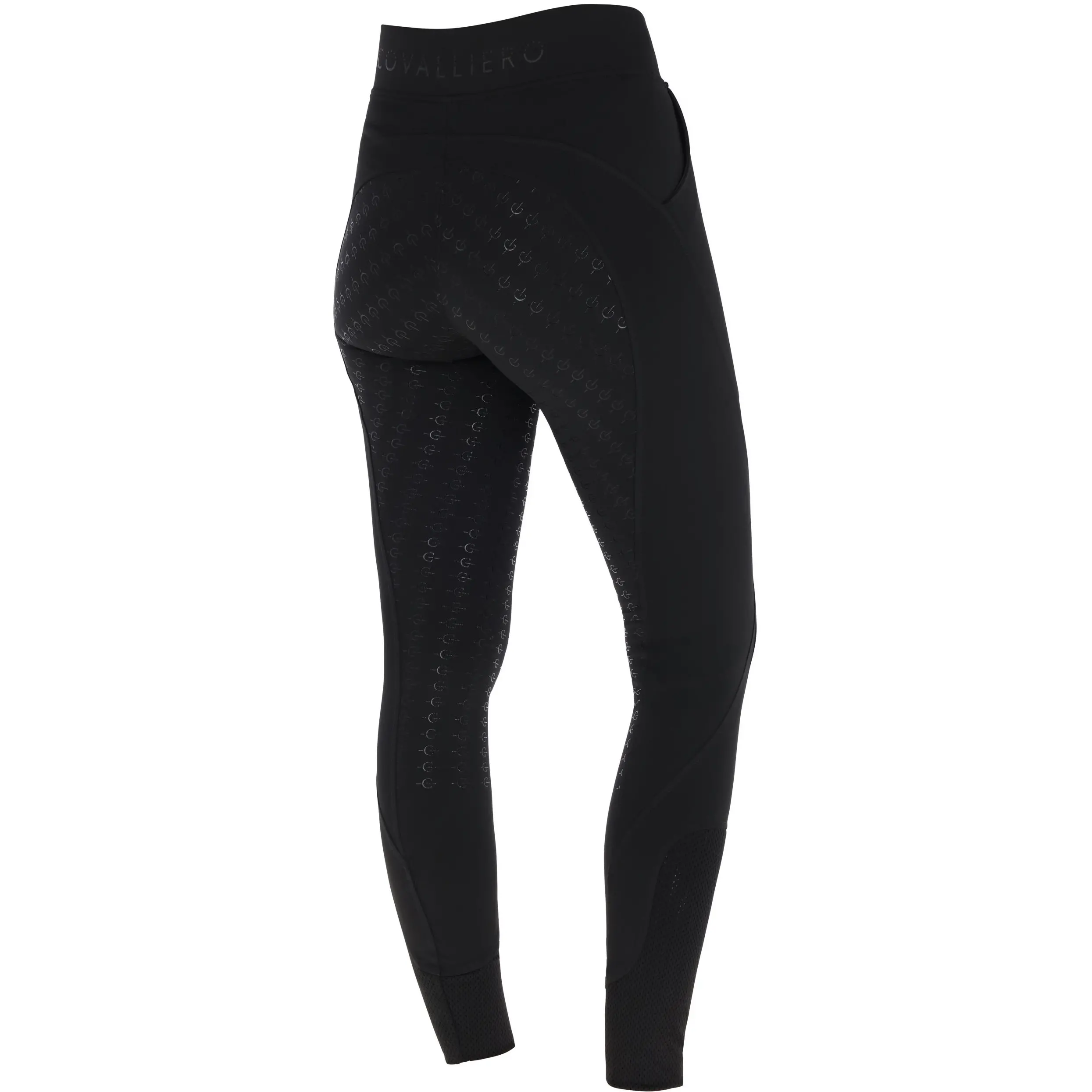 Damen Reitleggings Silikon Vollbesatz F/S 2026 black
