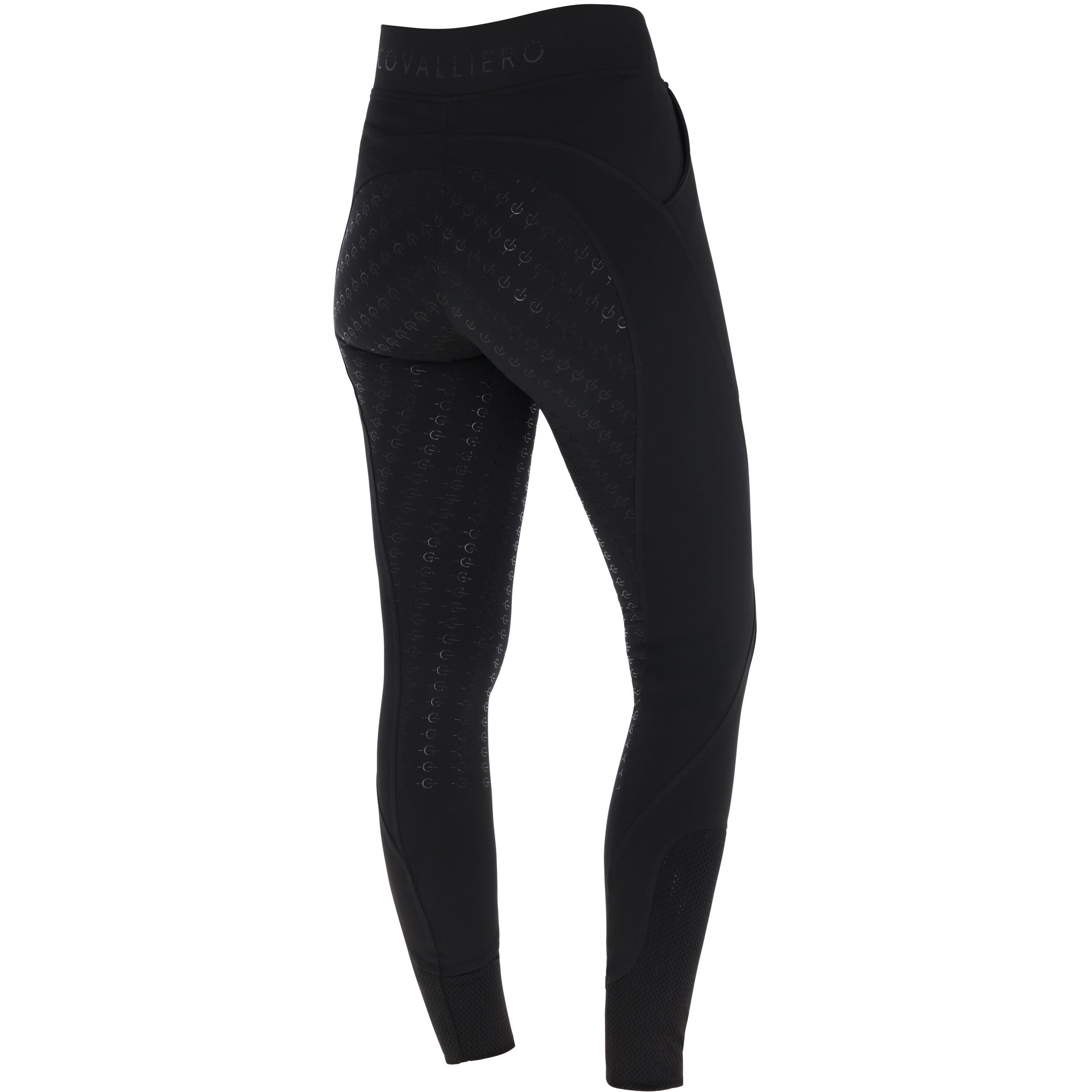 Damen Reitleggings Silikon Vollbesatz F/S 2026 black
