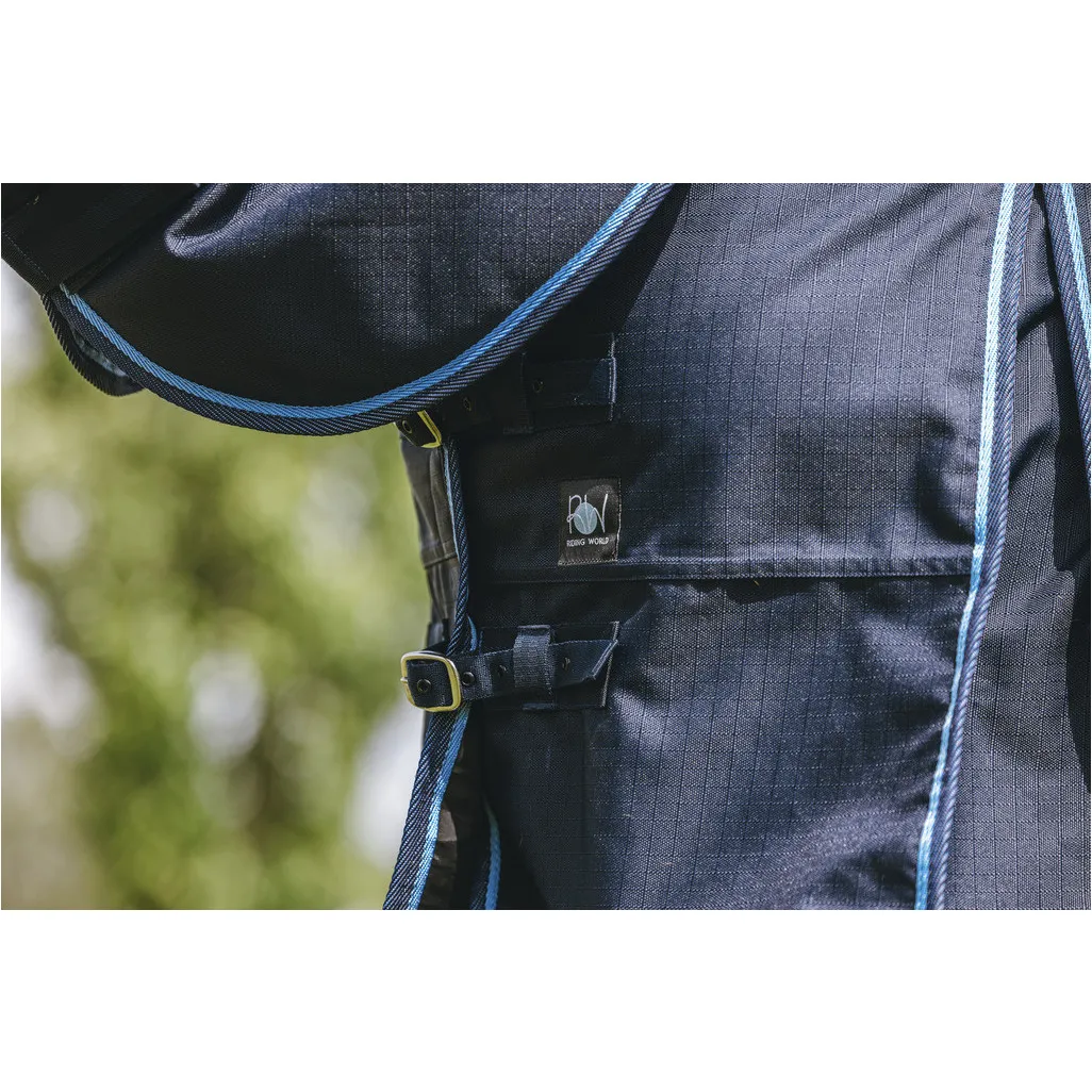 Outdoordecke Combo mit Halsteil 220g Füllung 600D ECO marineblau