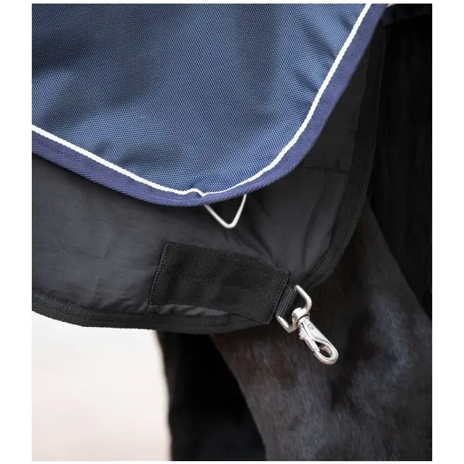 Outdoordecke Highneck 200g Füllung 600D ECONOMIC marine/weiß Outdoordecke Highneck 200g Füllung 600D ECONOMIC marine/weiß