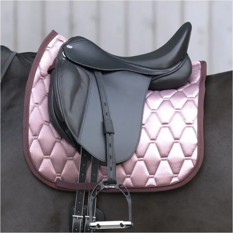 Schabracke GRACEFUL mauve/bordeaux