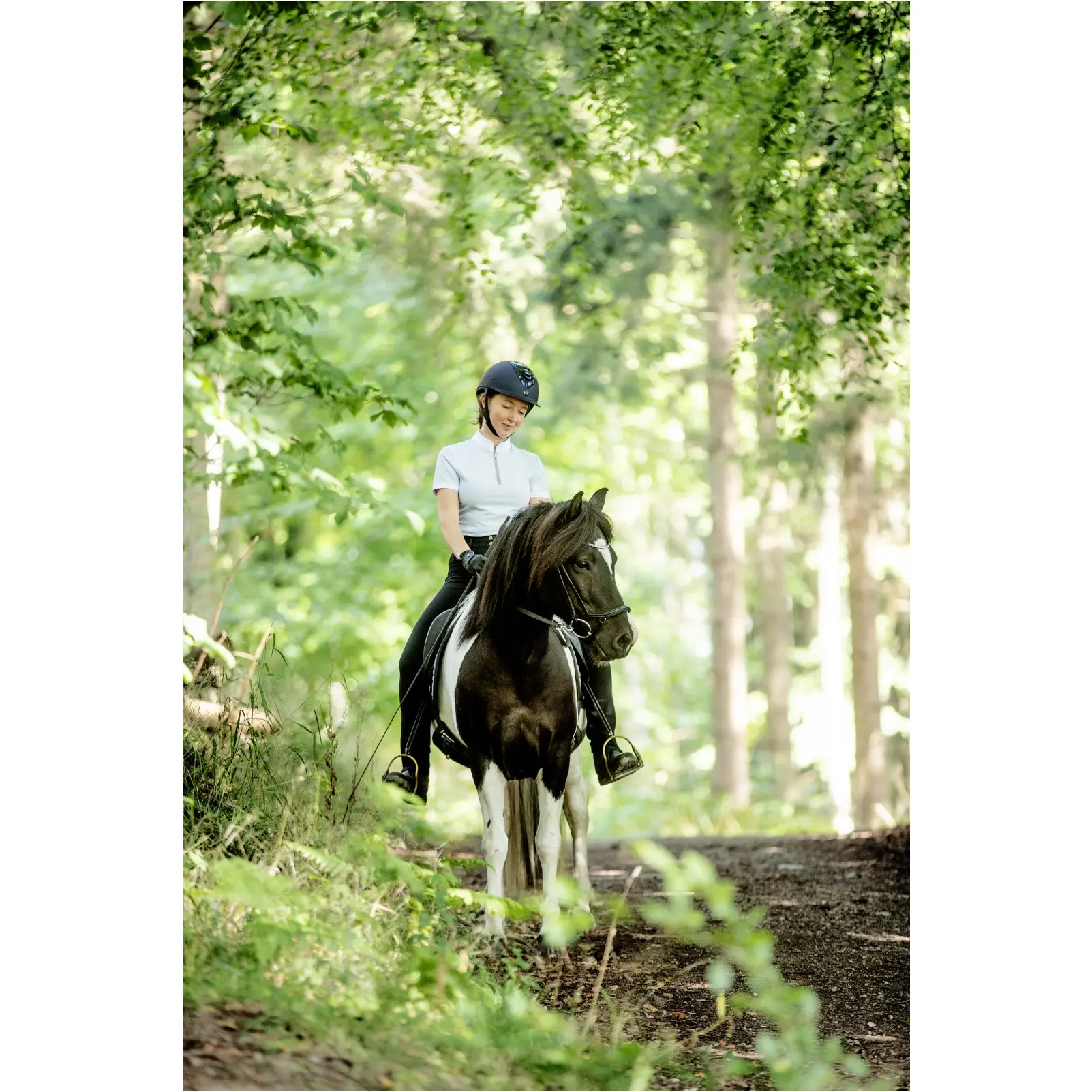 Damen Showshirt Kurzarm NICE xenon blue