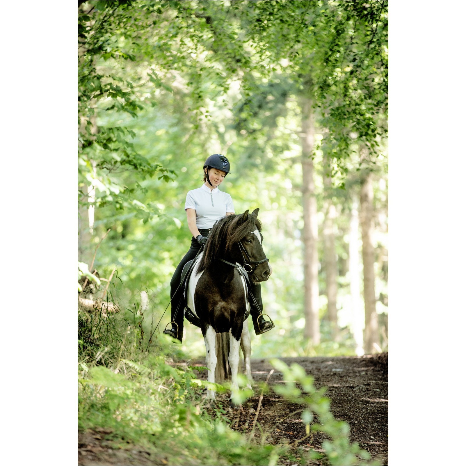 Damen Showshirt Kurzarm NICE xenon blue