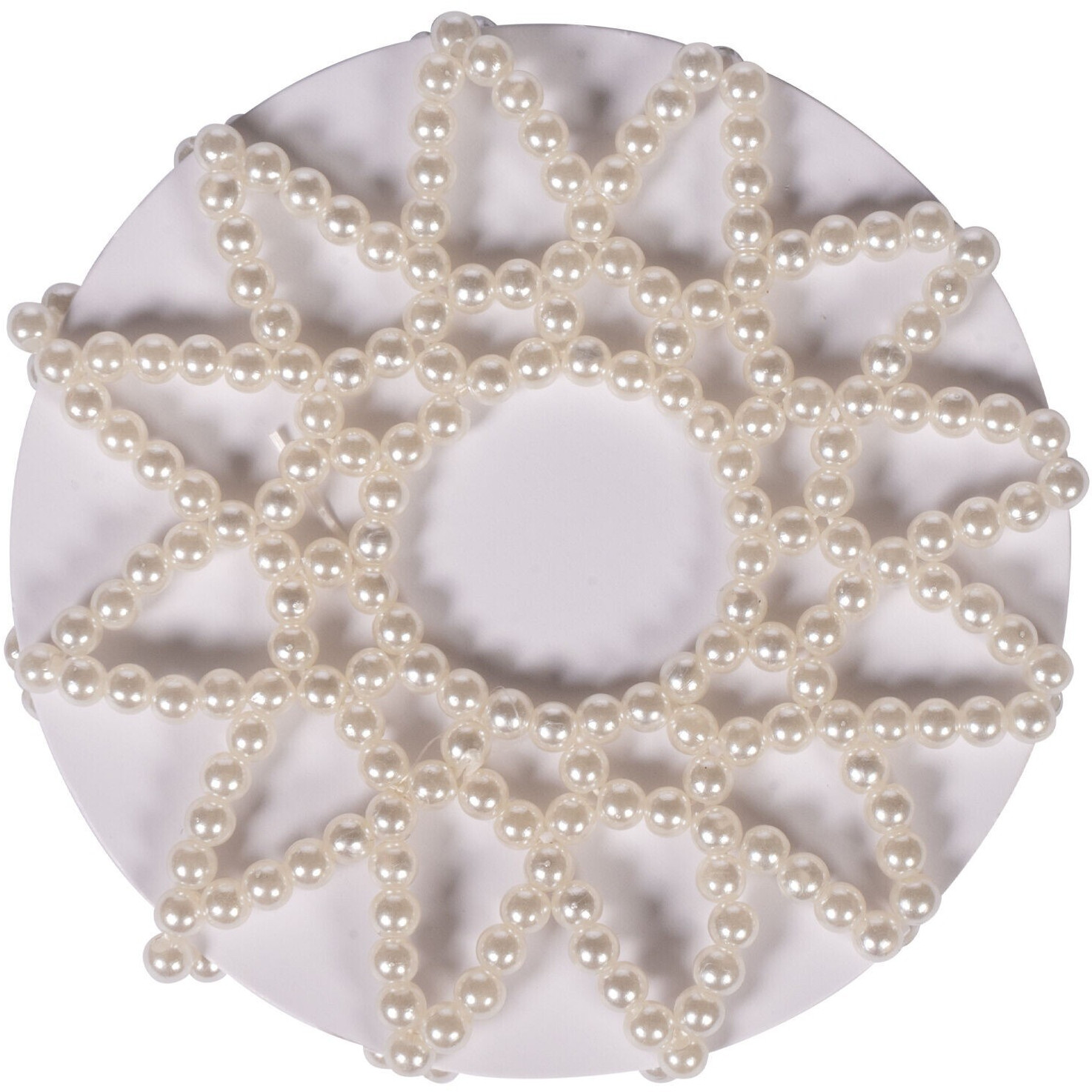 Haarnetz PEARL weiß