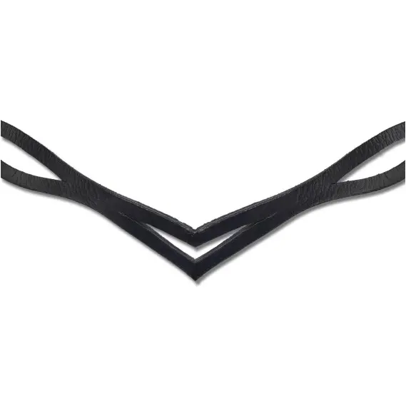 Island Trensenzaum ANATOMIC schwarz/silber