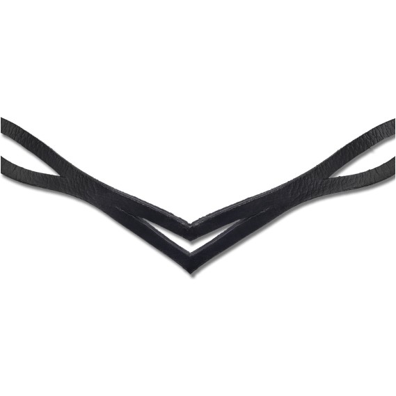 Island Trensenzaum ANATOMIC schwarz/silber