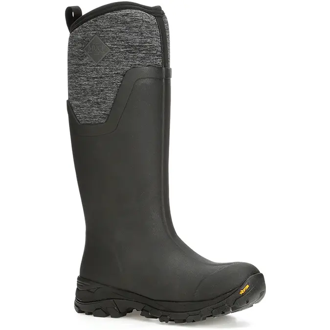Winter Damen Gummistiefel ARCTIC ICE TALL schwarz/grau