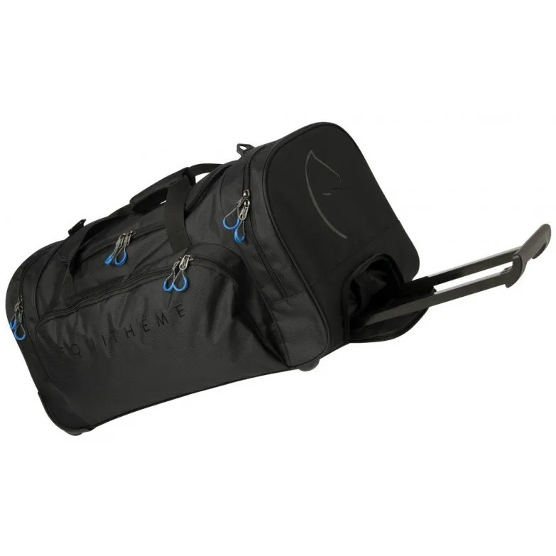 Tasche mit Rollen SPORT schwarz 67x34x32cm