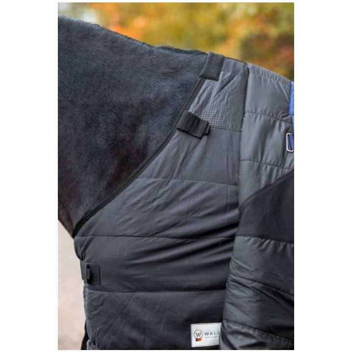 Outdoordecke Highneck 200g Füllung 600D ECONOMIC tannengrün/stein